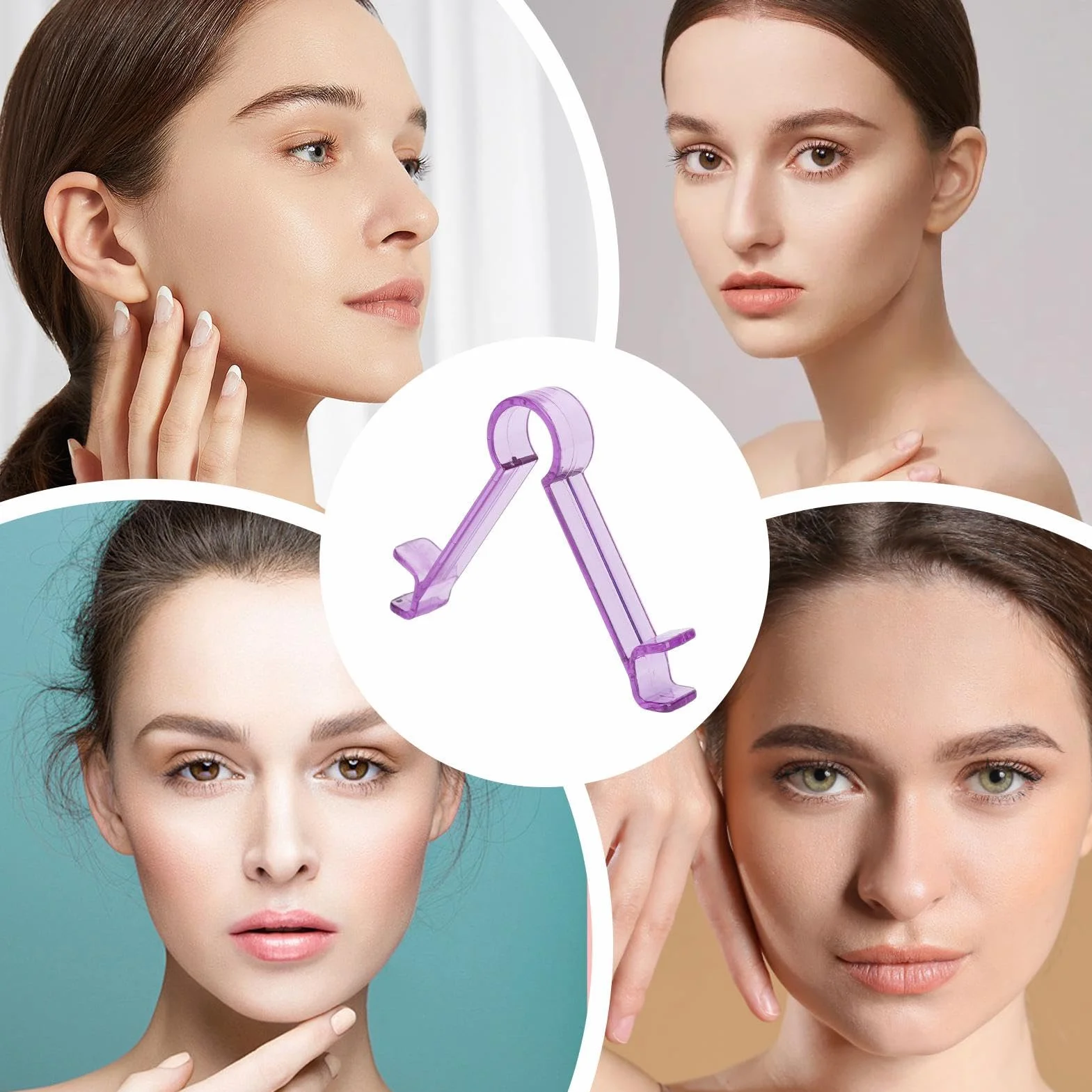Entrenador de mentón doble para tonificar la piel, dispositivo facial adelgazante para mujeres y hombres