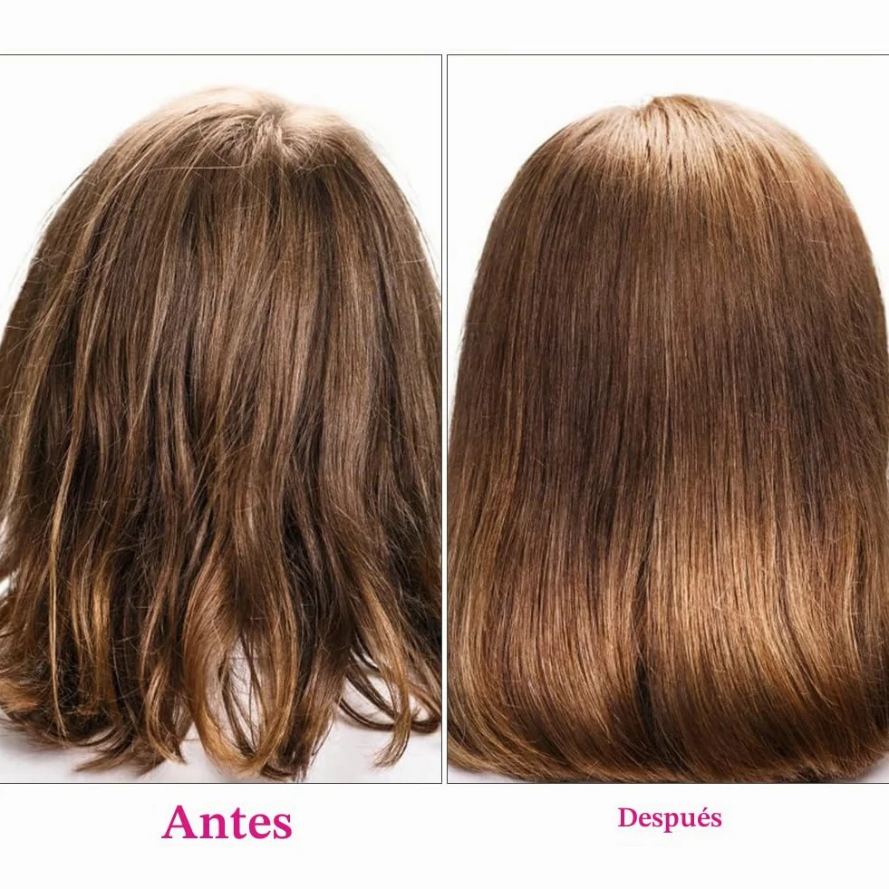 Peine en forma de V para cabello abultado y descuidado, casa y salón