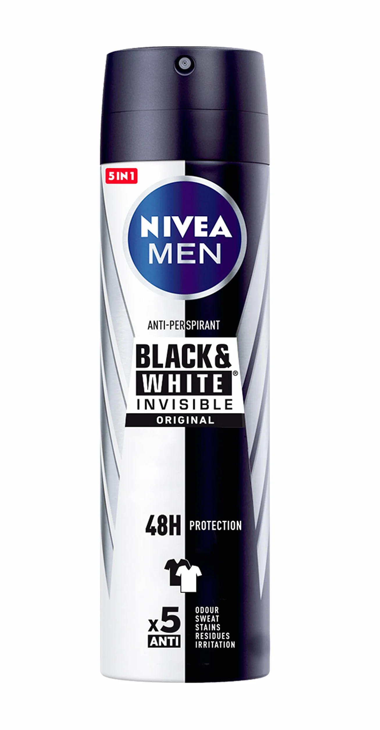 NIVEA MEN Pack Cuidado Completo Neceser Set Regalo Hombre Crema Facial 75ml Gel Ducha 250ml Bálsamo After Shave 100ml Desodorante Spray 200ml