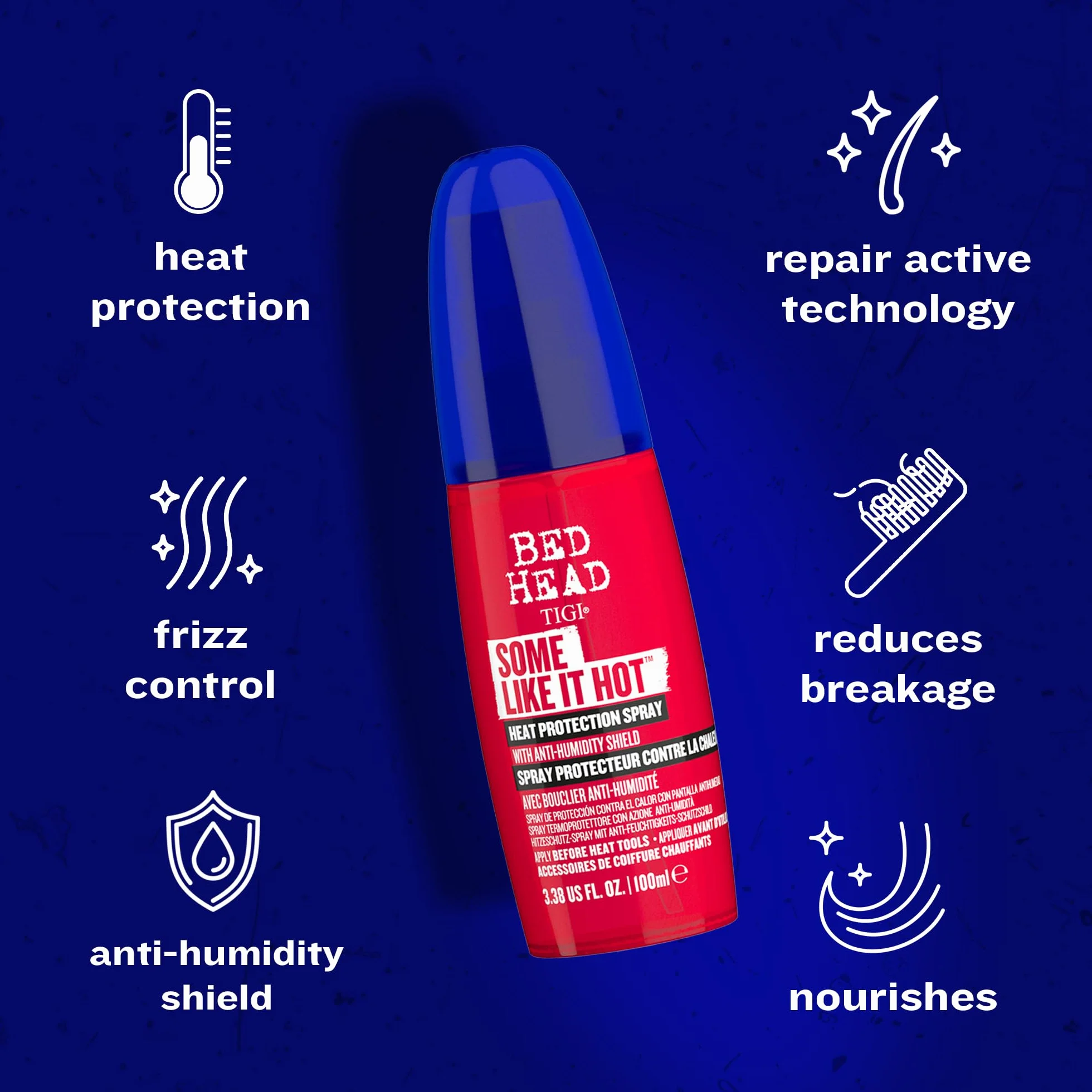 BED HEAD by TIGI Some Like It Hot Espray protector contra el calor 100 ml