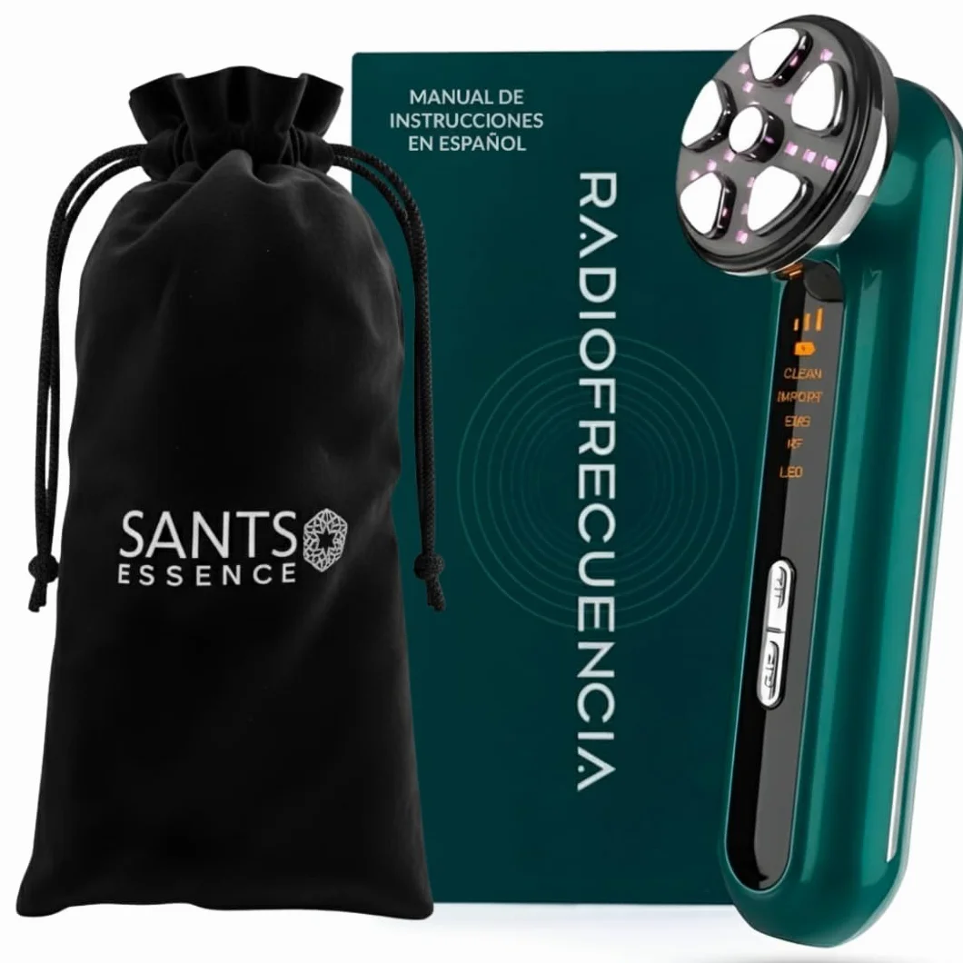 Aparato Radiofrecuencia Facial 5 en 1 Masajeador Facial Reafirmante Antiarrugas Profesional
