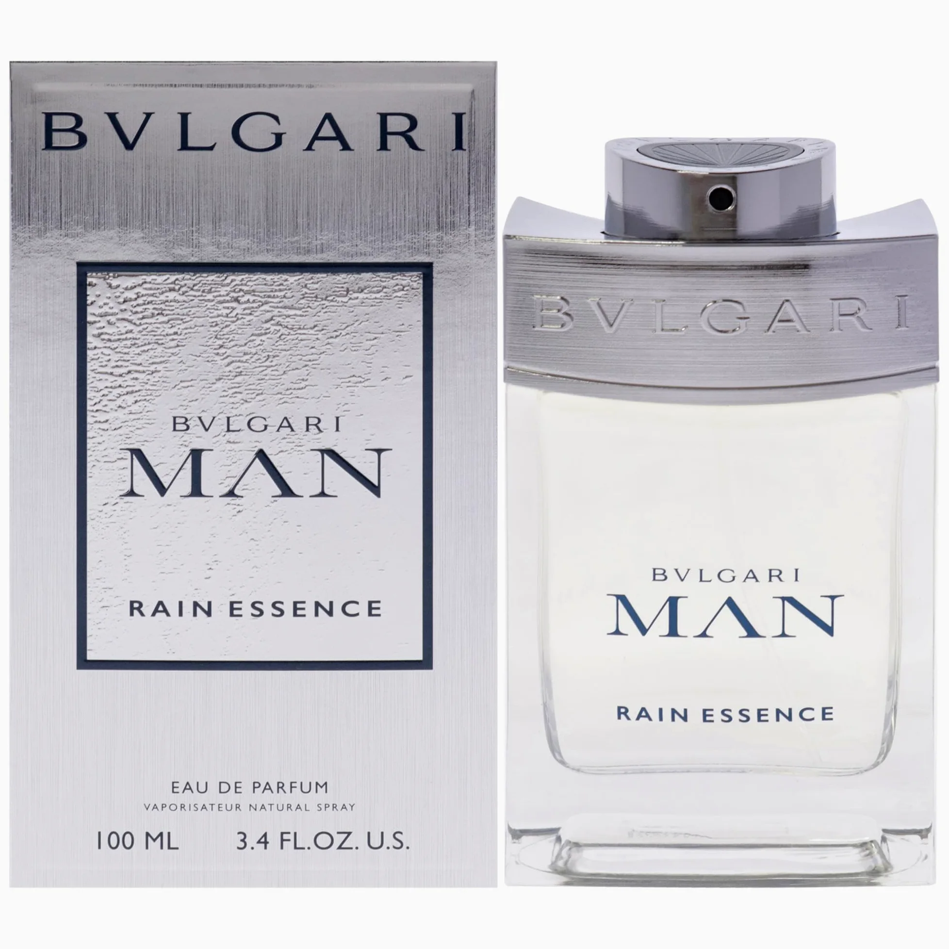 Bulgari Man Rain Essence Eau de Parfum Perfume Hombre Edp 100 ml