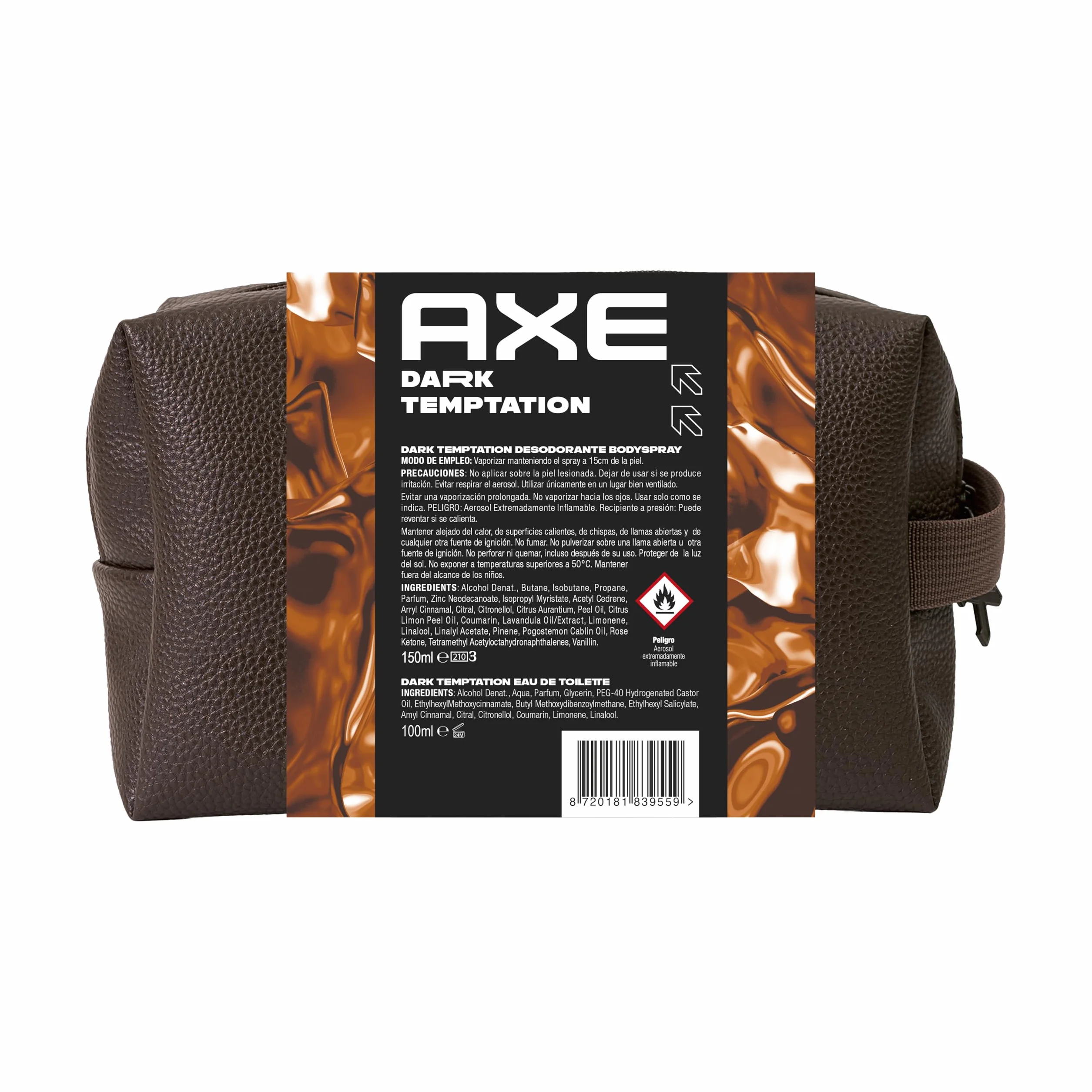 Axe Neceser Duo Dark Temptation Higiene hombre