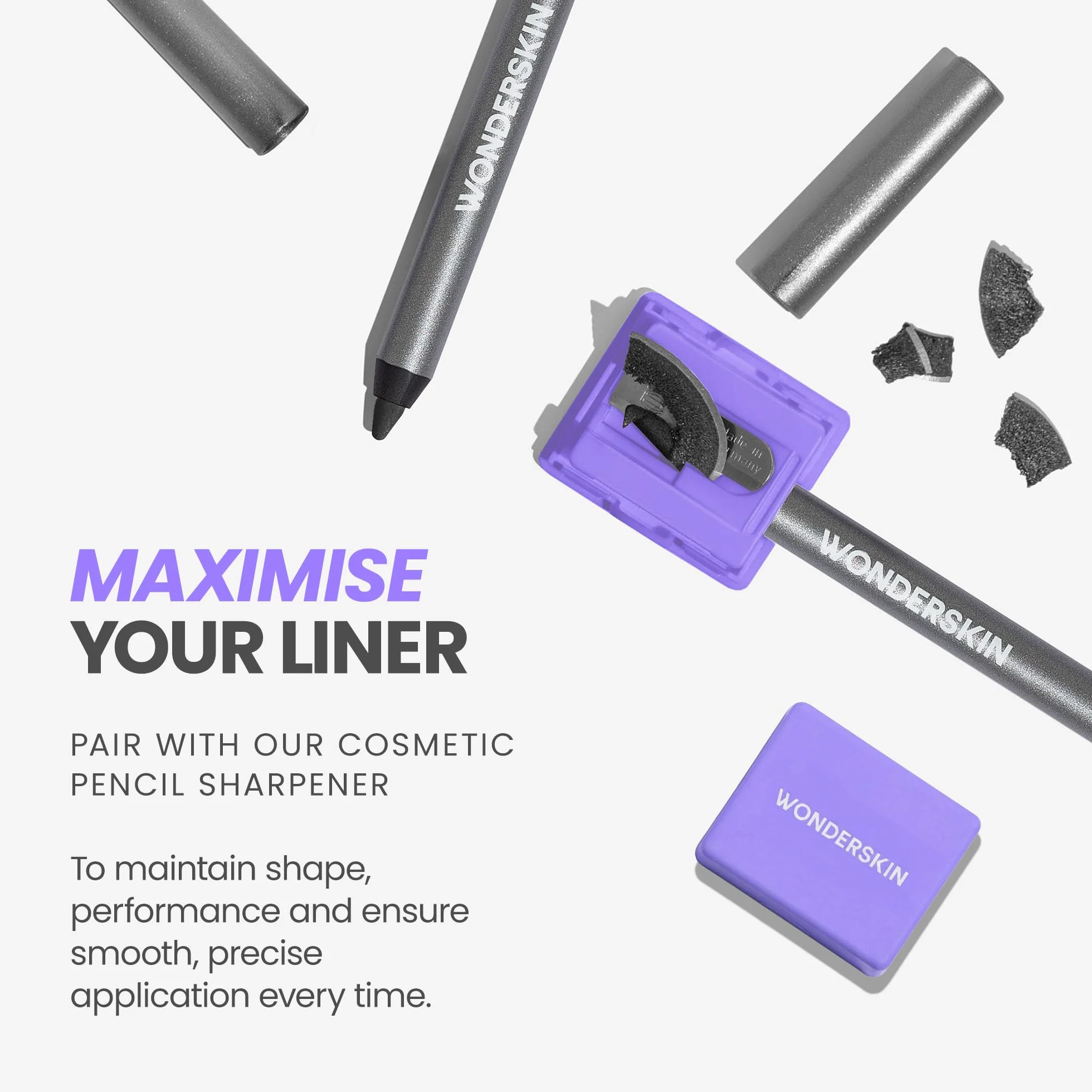 Wonderskin 360 Contour Lipliner Lápiz Delineador de Labios Larga Duración Resistente al Agua Nutmeg