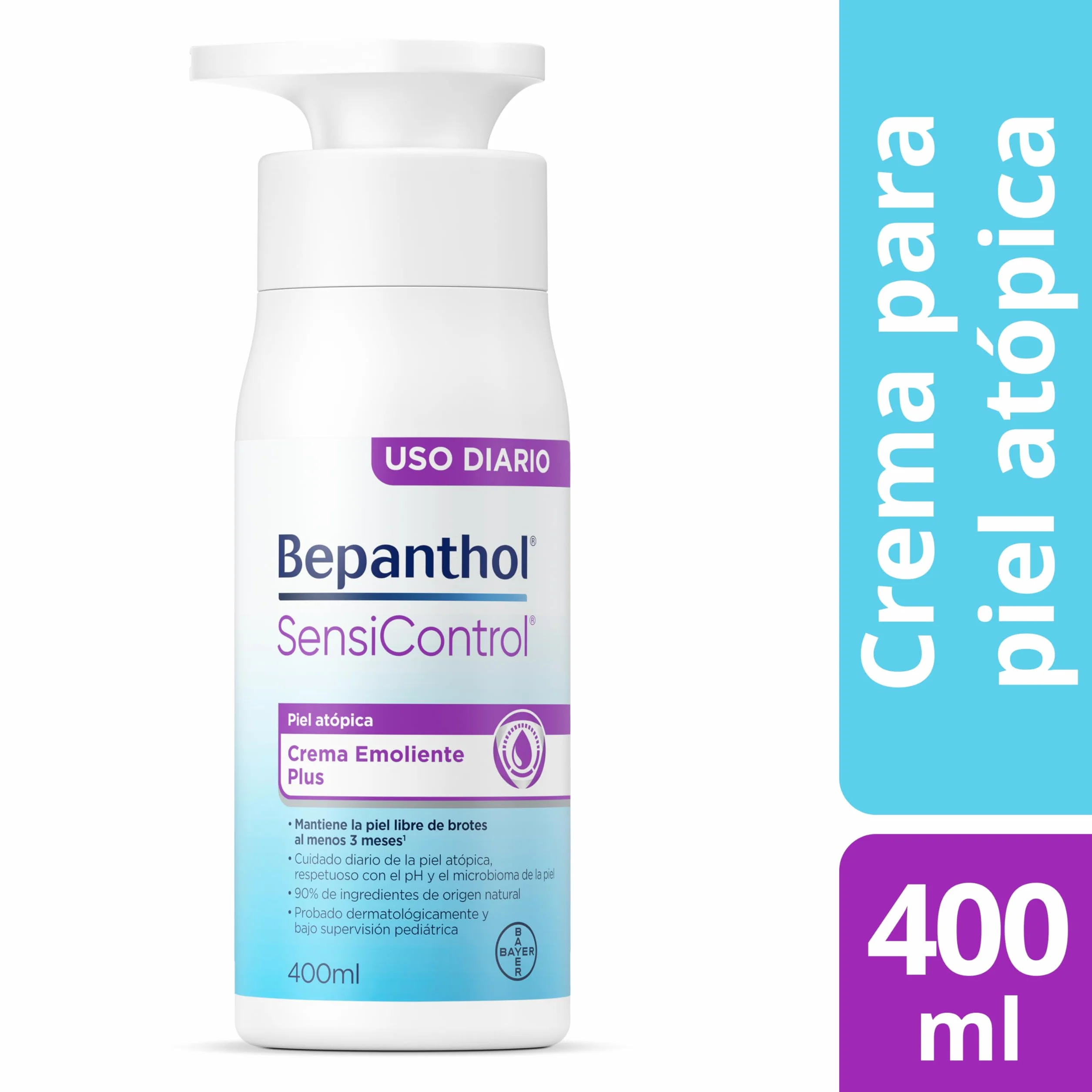 BEPANTHOL Crema Hidratante Piel Atópica SensiControl 400 ml