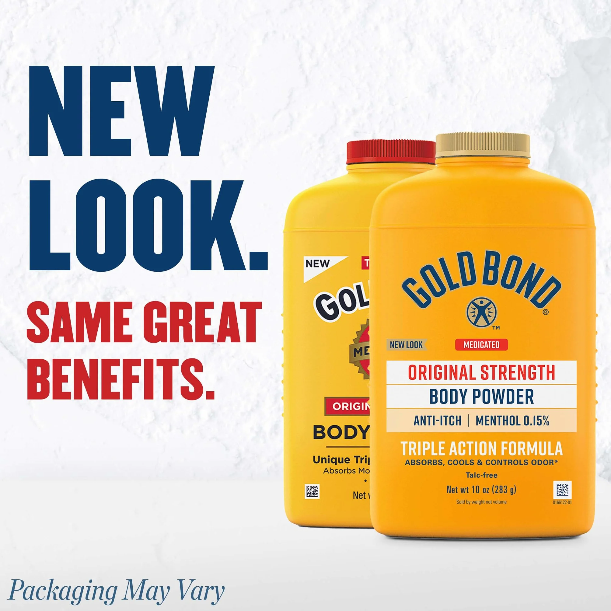 Gold Bond Medicated Original Strength Body Powder, 10 oz., Talc-Free, Anti-Itch