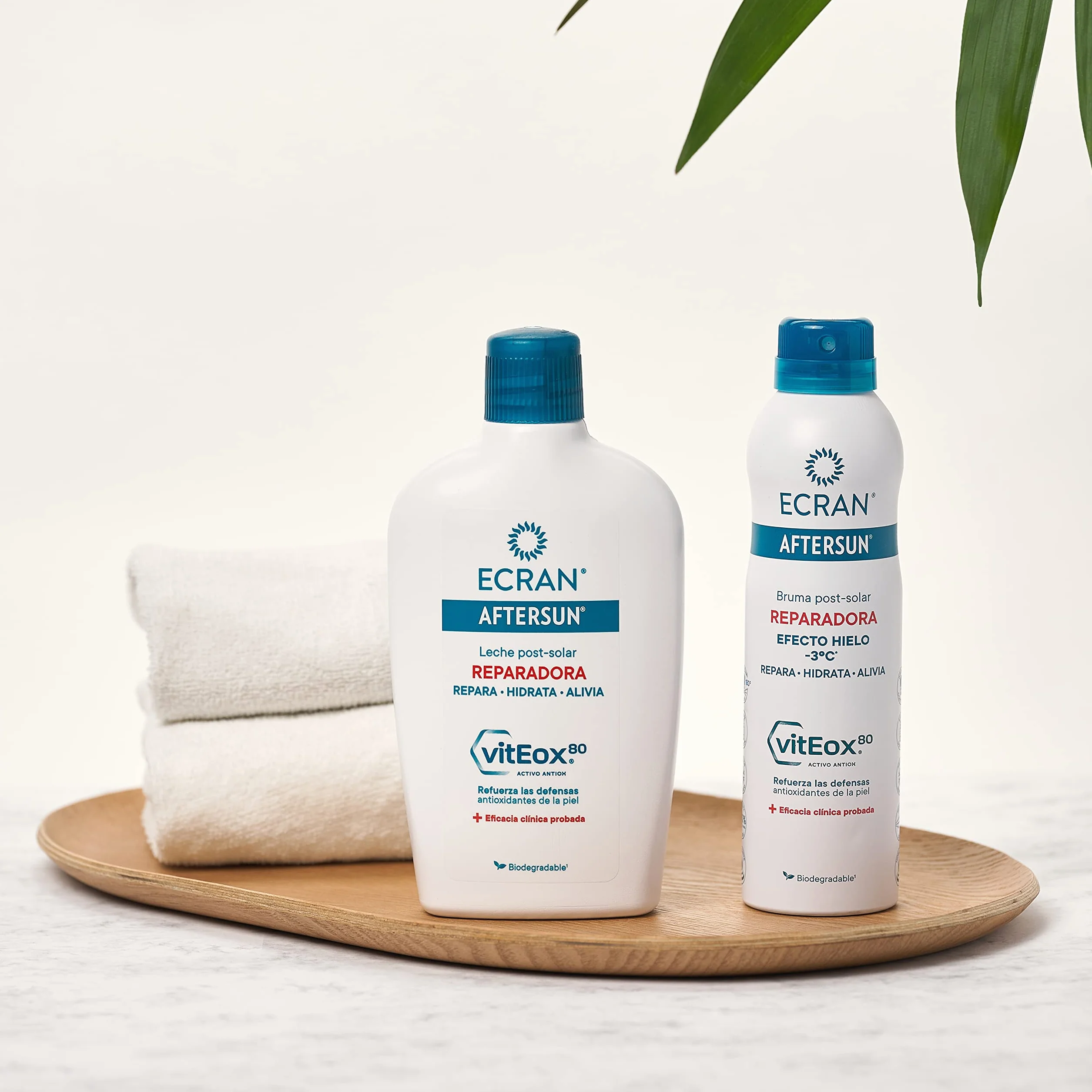 Ecran Aftersun Leche Post Solar Reparadora 400 ml Hidrata Calma Alivia Repara
