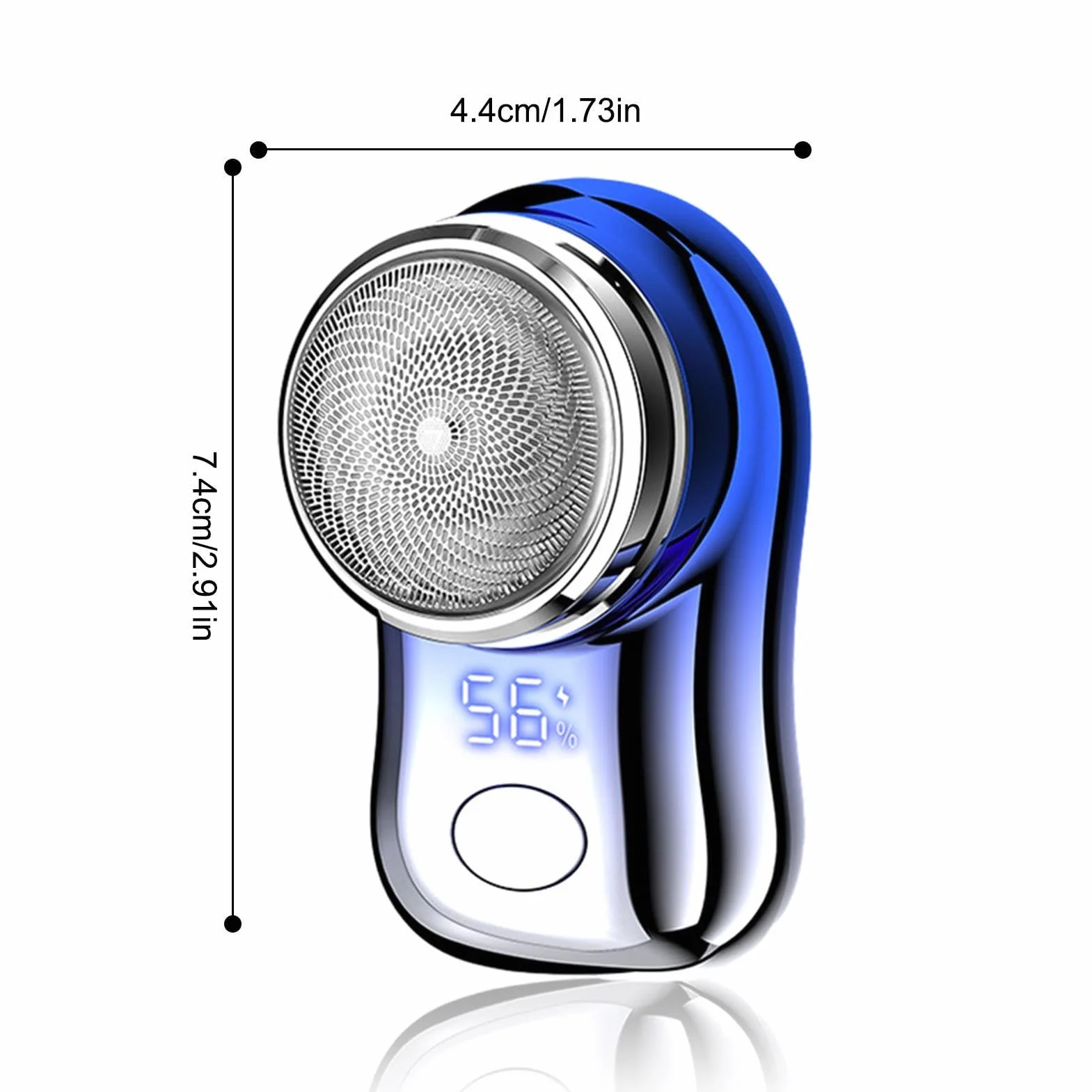 Razor Portátil - Raszor Eléctrica Portátil - Control De Tocador De Formato De Viaje | De Higiene Masculina Con Mini Hombres De Afeitar Eléctricos De Alta Potencia, Mini Storm Raazor Para Hombres