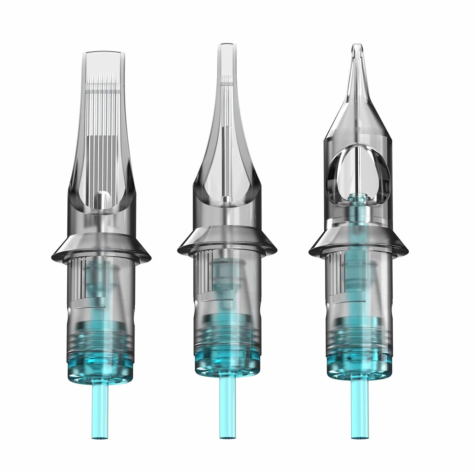 STIGMA Cartuchos de Tatuaje Aguja para Tatuar #12 Modelo Mezclado RL+RM (1203RL 1205RL 1207RL 1209RM 1215RM) Standard Tattoo Cartridge Needles Estándar 0.35mm Desechable con Membrana EN02B-50KIT-X