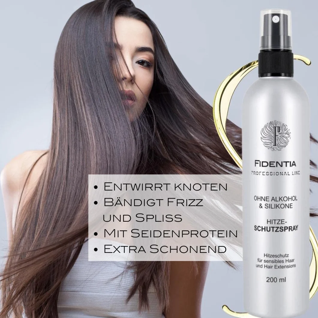 Fidentia Spray Protector del Calor Sin Alcohol y Siliconas 200ml