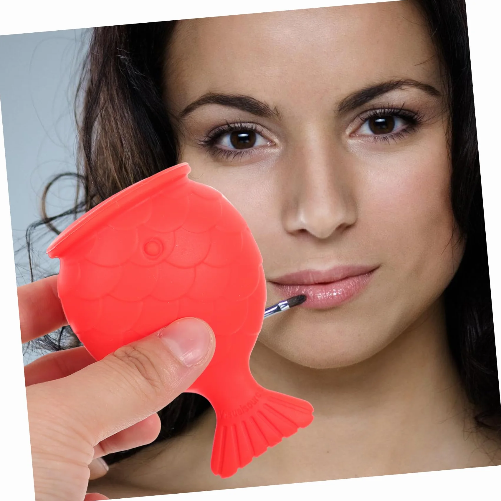 Beaupretty Relleno De Labios De Silicona (rojo) Dispositivo Para Aumento De Labios