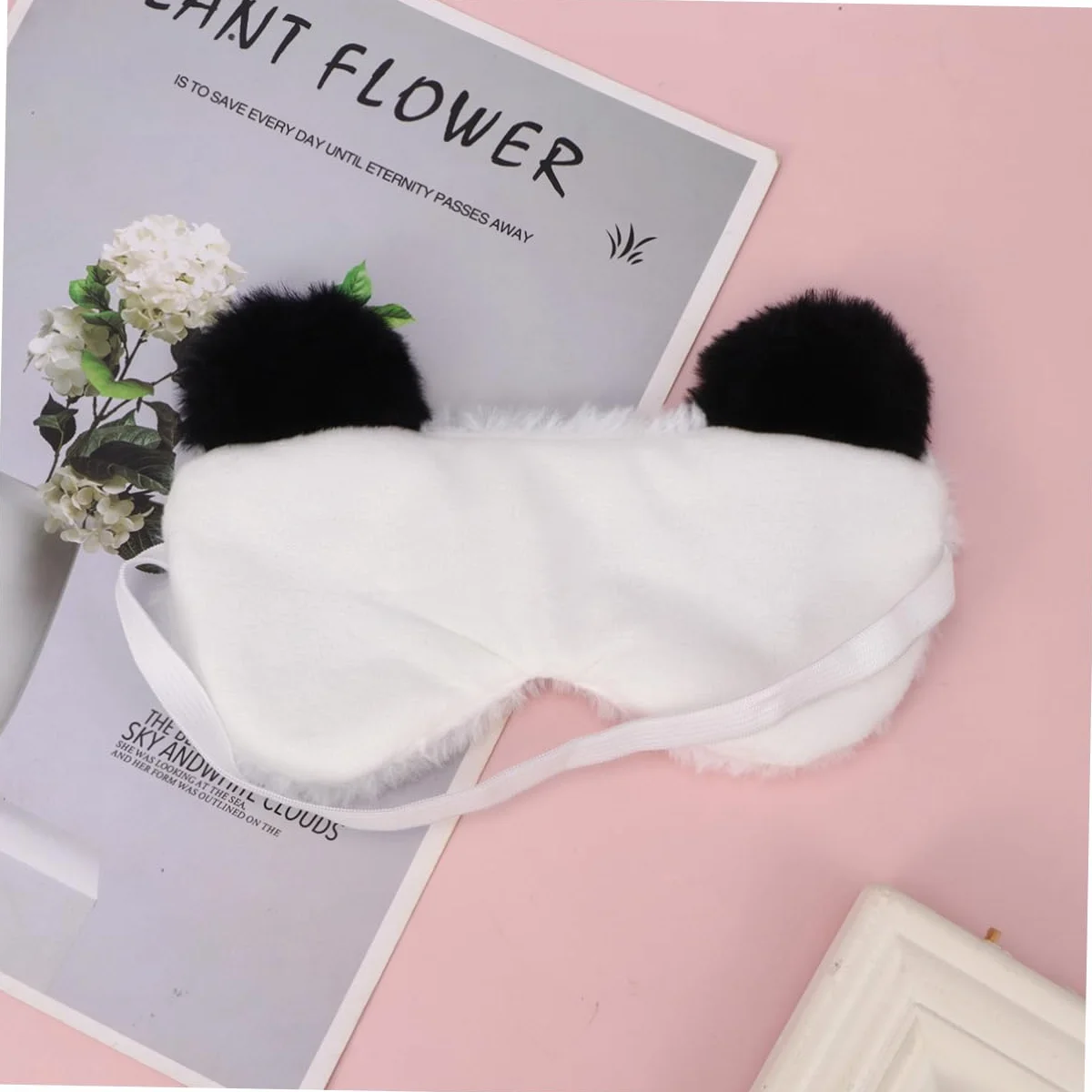 Healeved Antifaz Para Dormir Diseño De Panda Cómodo Antifaz Ojos Para Mujeres y Niñas Para Descansar Casa o Viajar