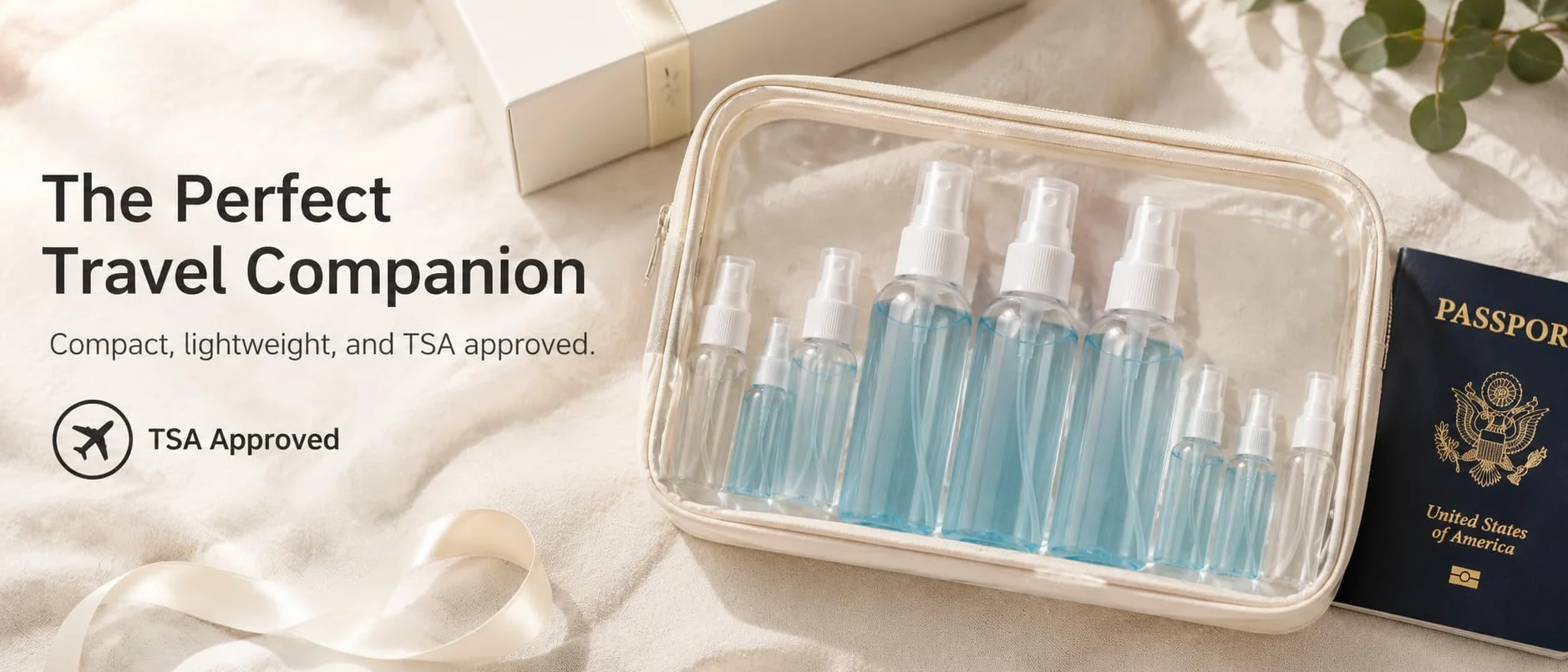 Botellas de plástico transparente 30 ml 60 ml 100 ml spray de niebla fina belleza