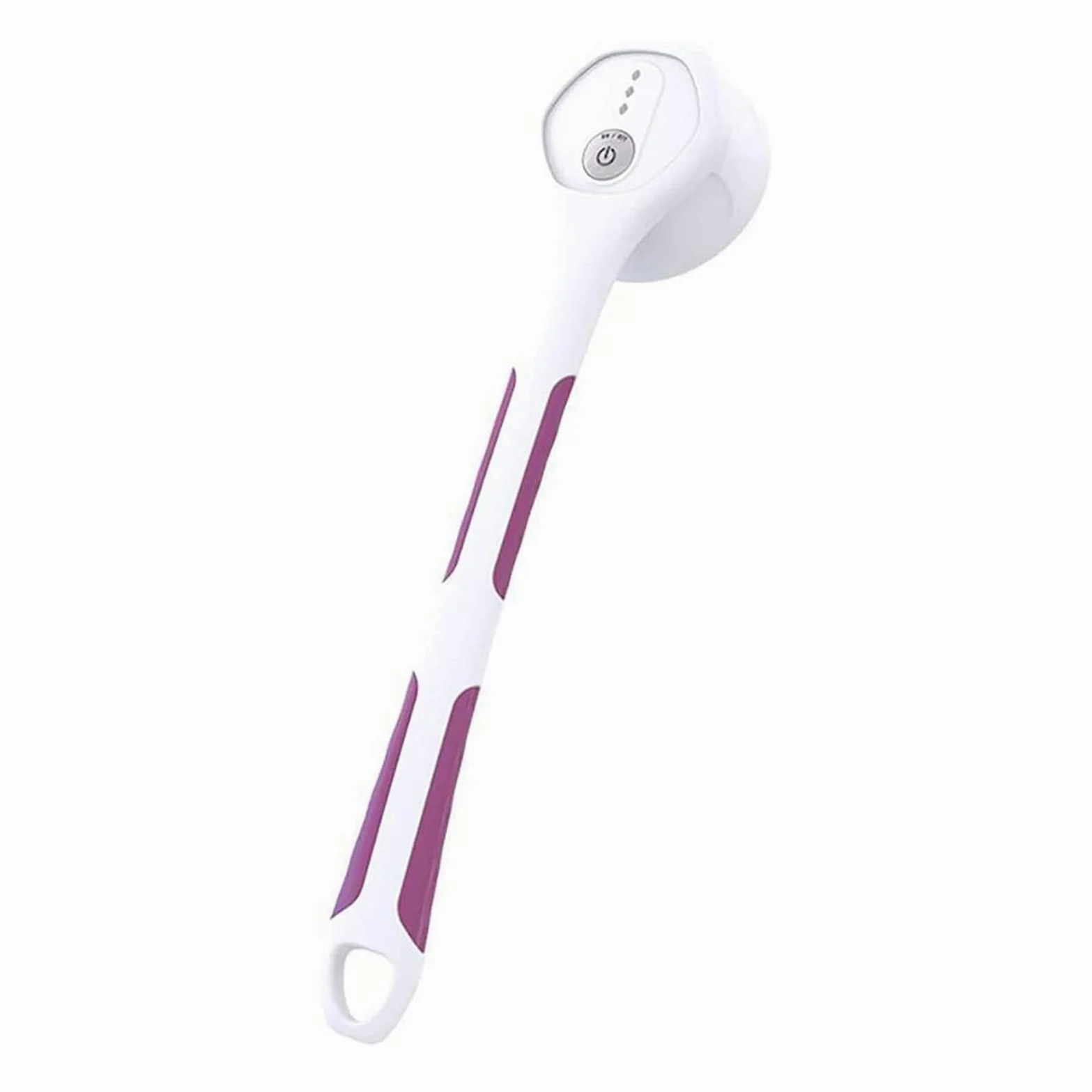 GeRRiT Cepillo eléctrico for el cuerpo: cepillo trasero recargable IPX7, depurador giratorio exfoliante de mango largo for ducha, baño, limpieza, lavado, limpieza profunda