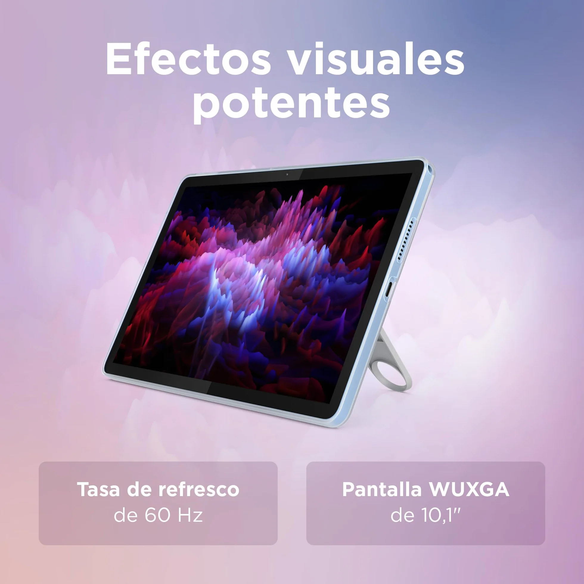 Lenovo Tab Tablet 10.1" WUXGA MediaTek Helio G85 4 GB RAM 128 GB 60 Hz Wi-Fi 5 Bluetooth 5.3 Android 14 Azul Polar