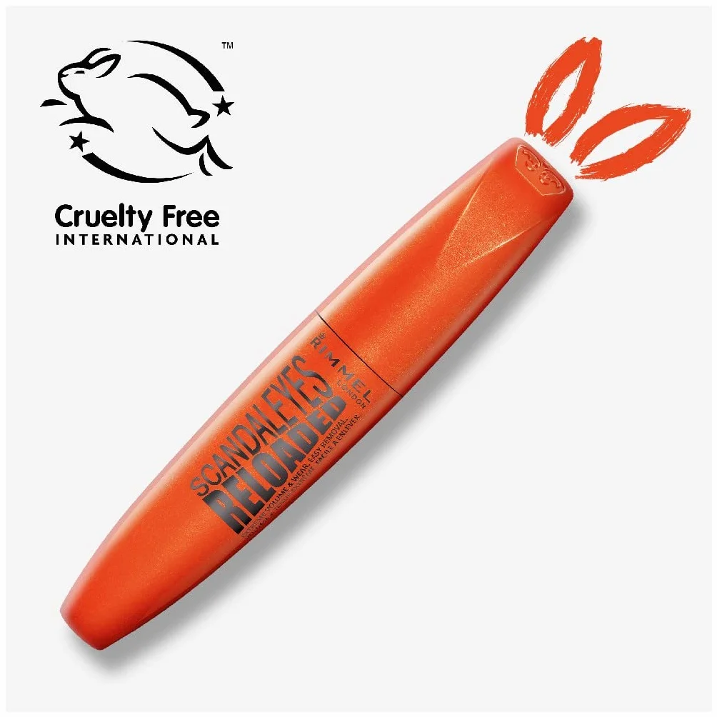 Rimmel London Scandaleyes Reloaded Máscara de Pestañas 001 Black 12 ml