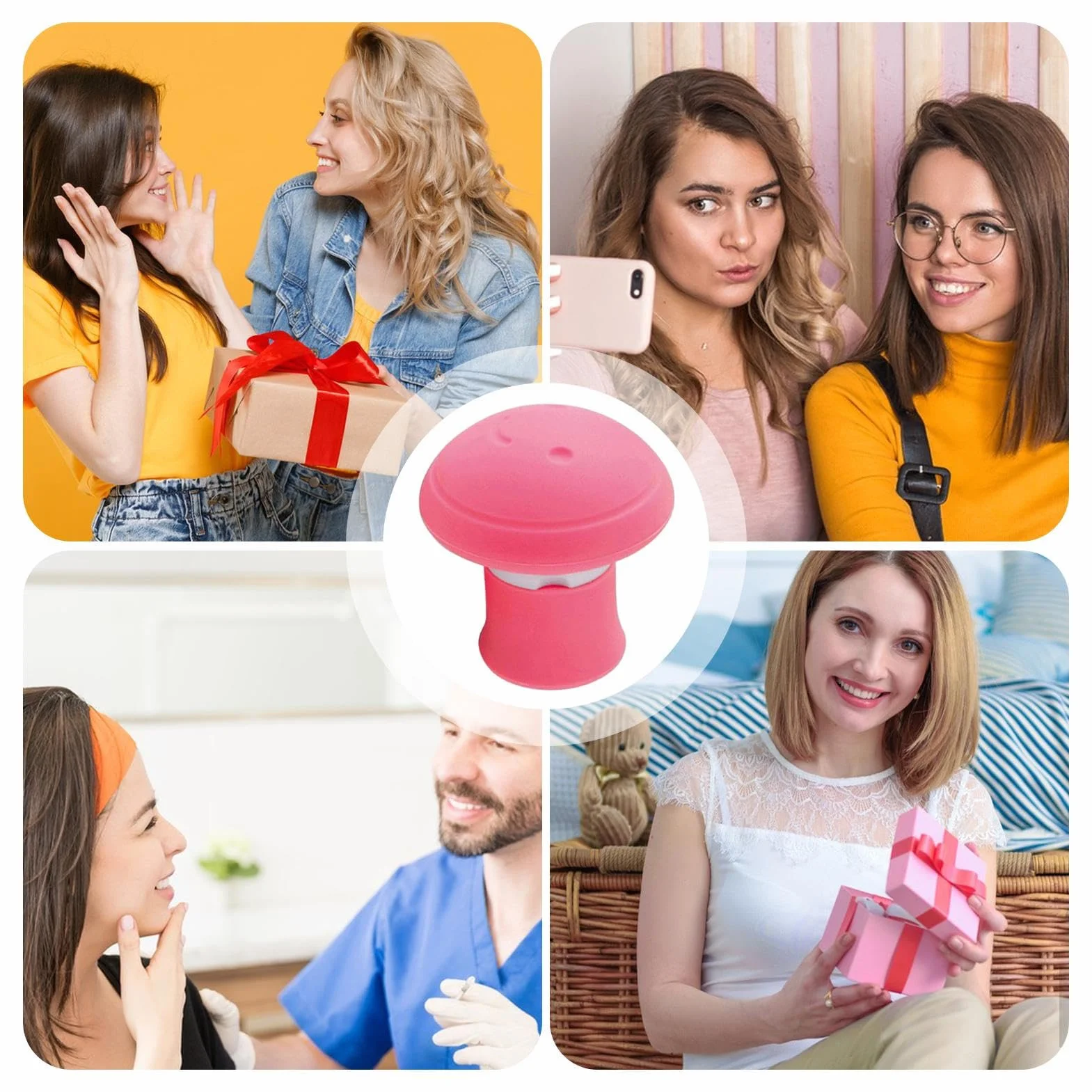 Dispositivo de entrenamiento de mandíbula reductor de doble barbilla herramienta de adelgazamiento facial ejercicio de resistencia ajustable