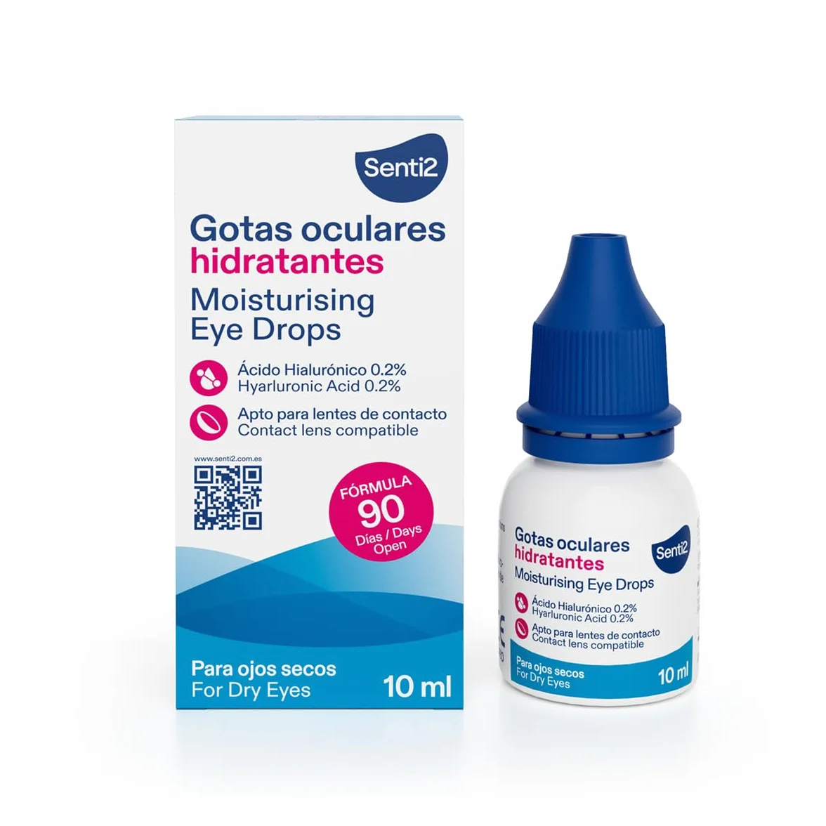 Senti2 Gotas Hidratantes para ojos secos 10 ml