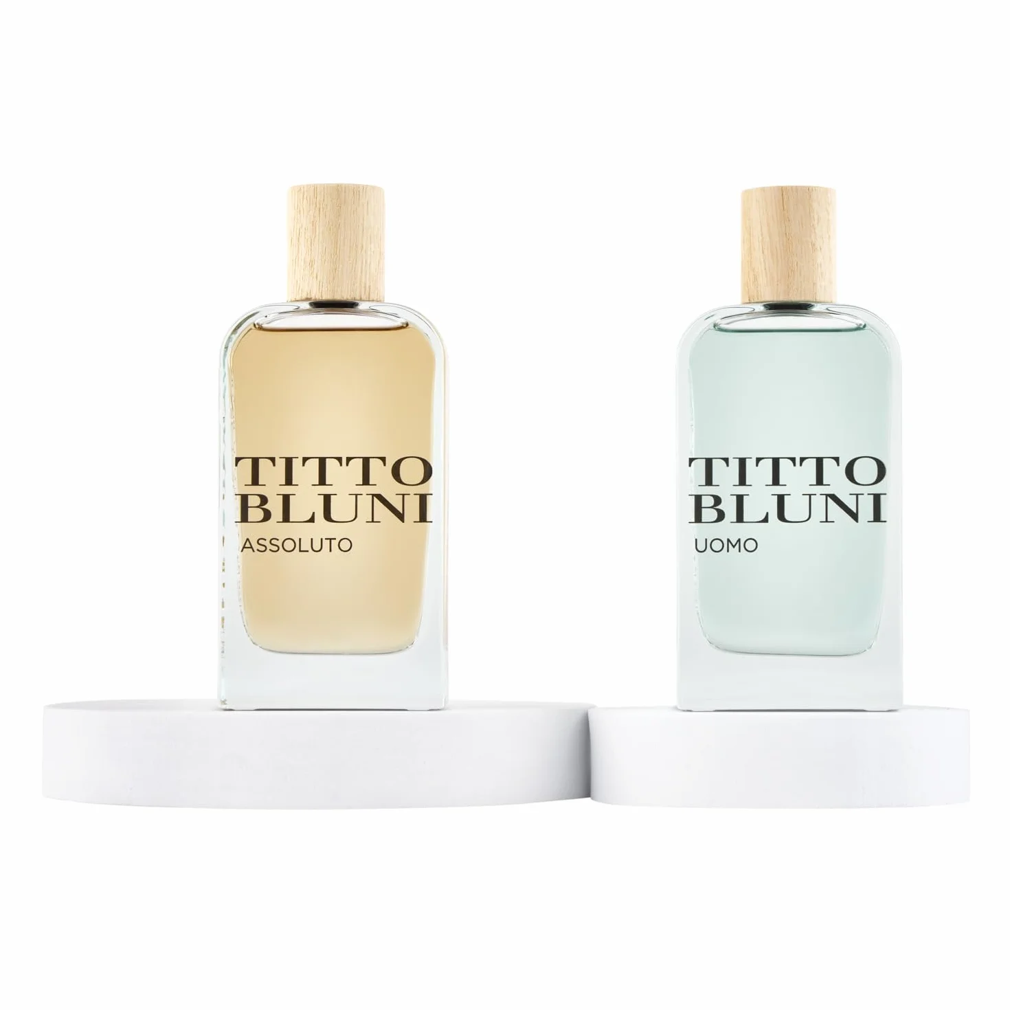TITTO BLUNI Assoluto y Uomo 75 ml Eau de Toilette Estuche de Regalo Hombre Perfume Spray Floral Amaderado