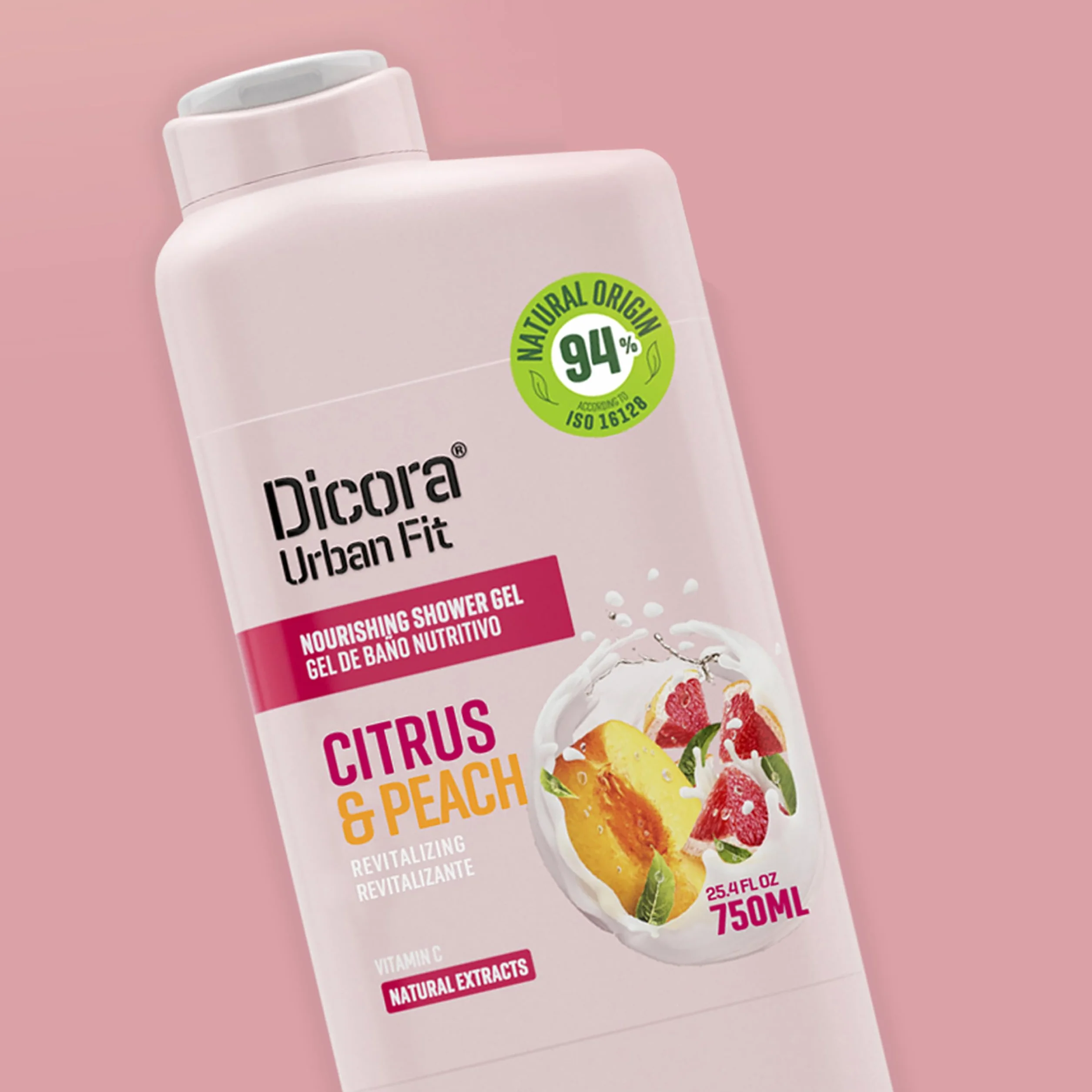 Dicora Gel de Baño Vitamina C Citrus & Peach 750 ml