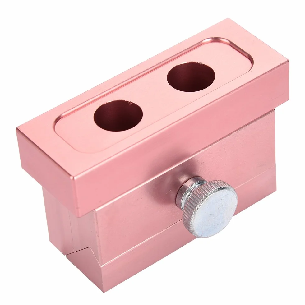 Kit de Herramientas para Hacer Bálsamo Labial y Pintalabios DIY, Molde de Aleación de Aluminio Oro Rosa