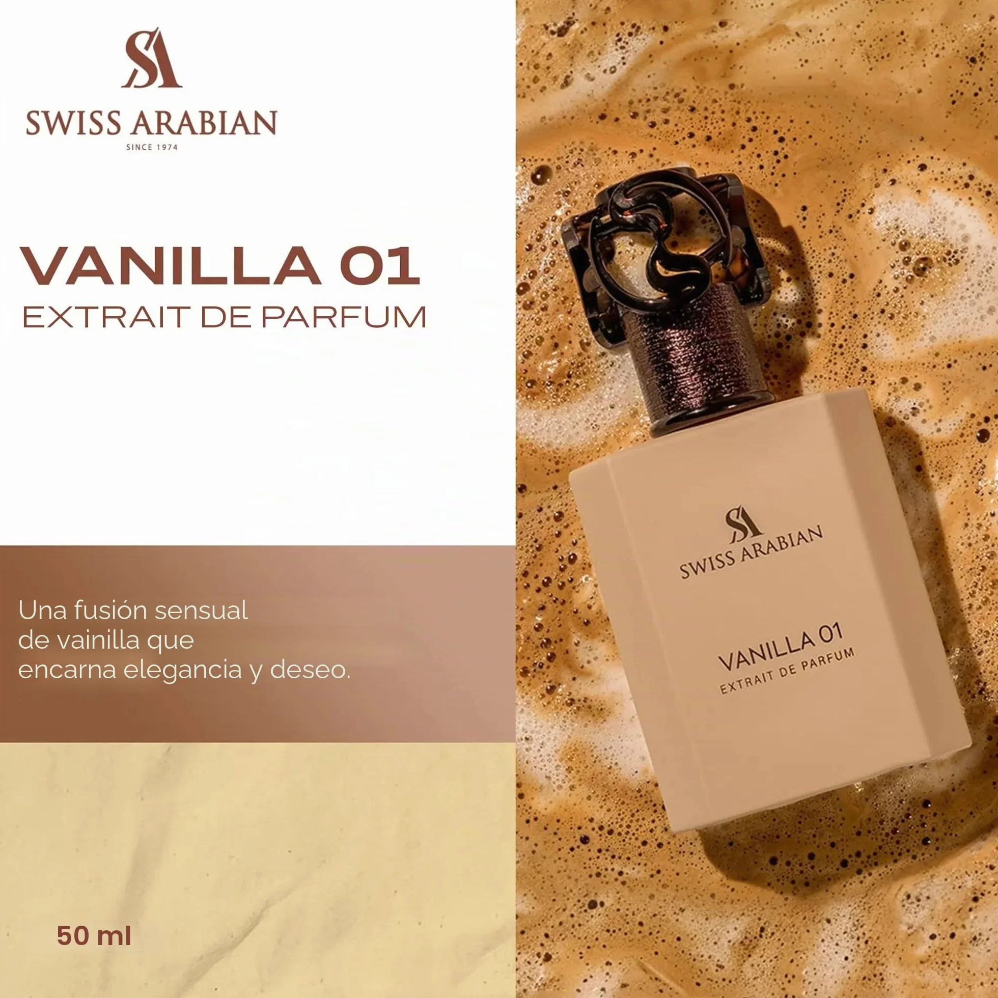 Swiss Arabian Vanilla 01 Extrait De Parfum 75 ml