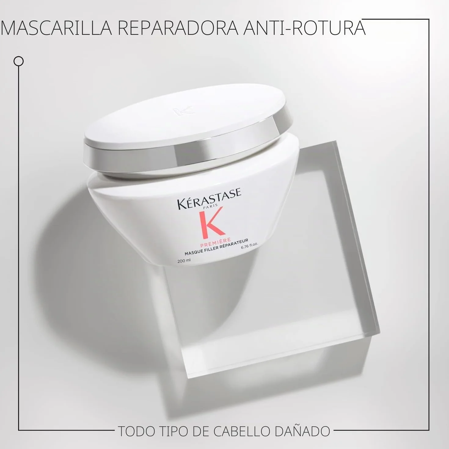 Kérastase Première rutina cuidado cabello dañado pre-champú champú mascarilla Concentré Décalcifiant Ultra-Réparateur Bain Décalcifiant Rénovateur Masque Filler Réparateur