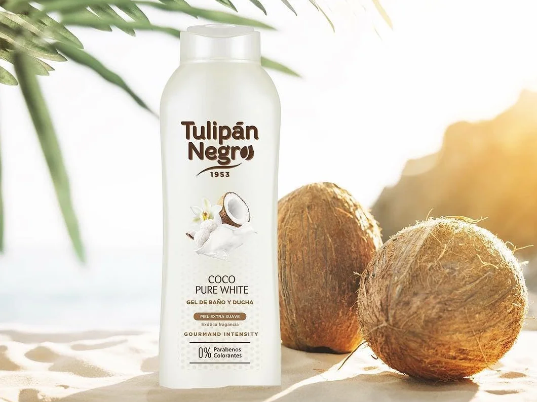 Tulipán Negro Gel de Baño Coco Pure White Nutritivo e Hidratante 650 ml