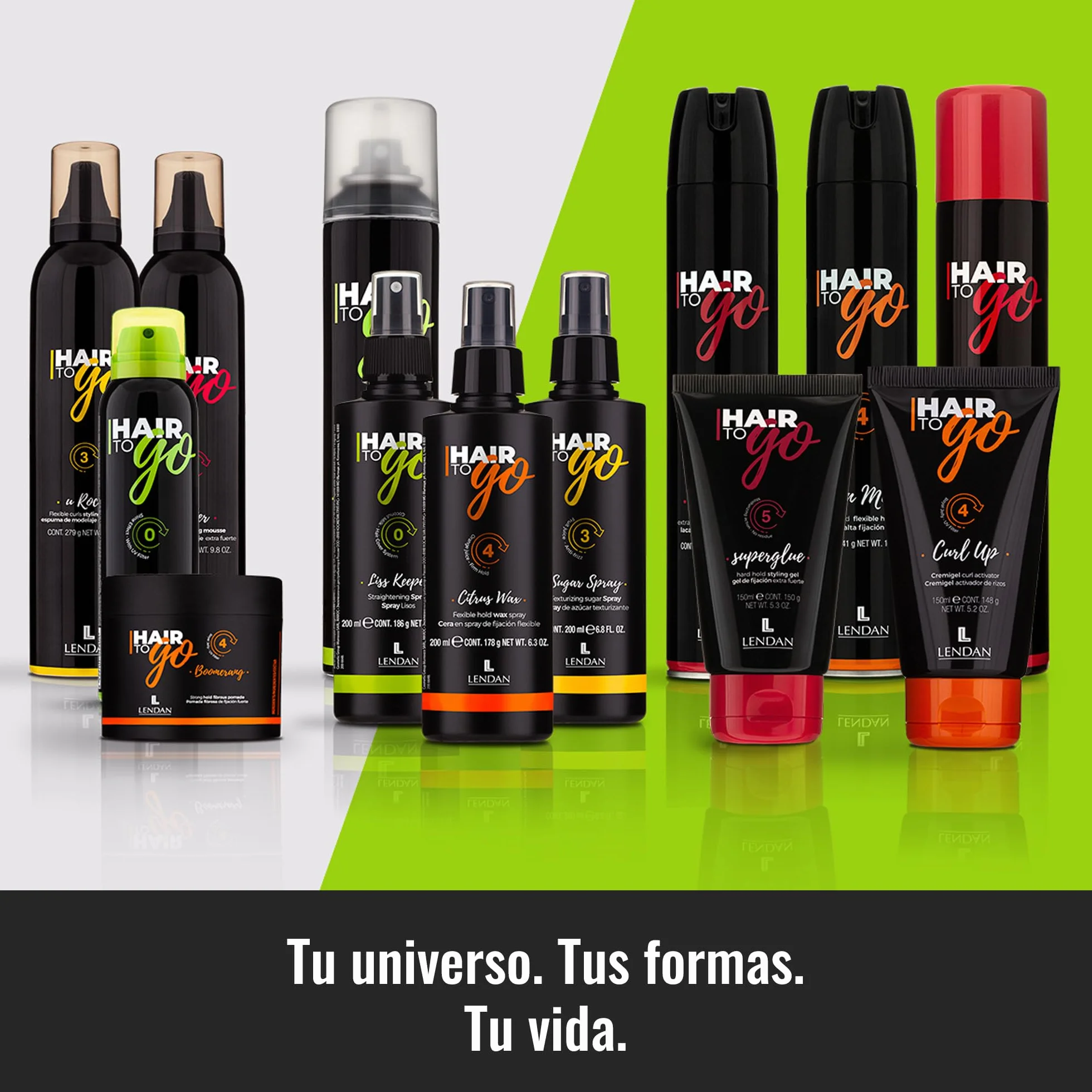 LENDAN Liss Keeper Spray para Cabello Liso 200 ml Protector de Calor Antiencrespamiento
