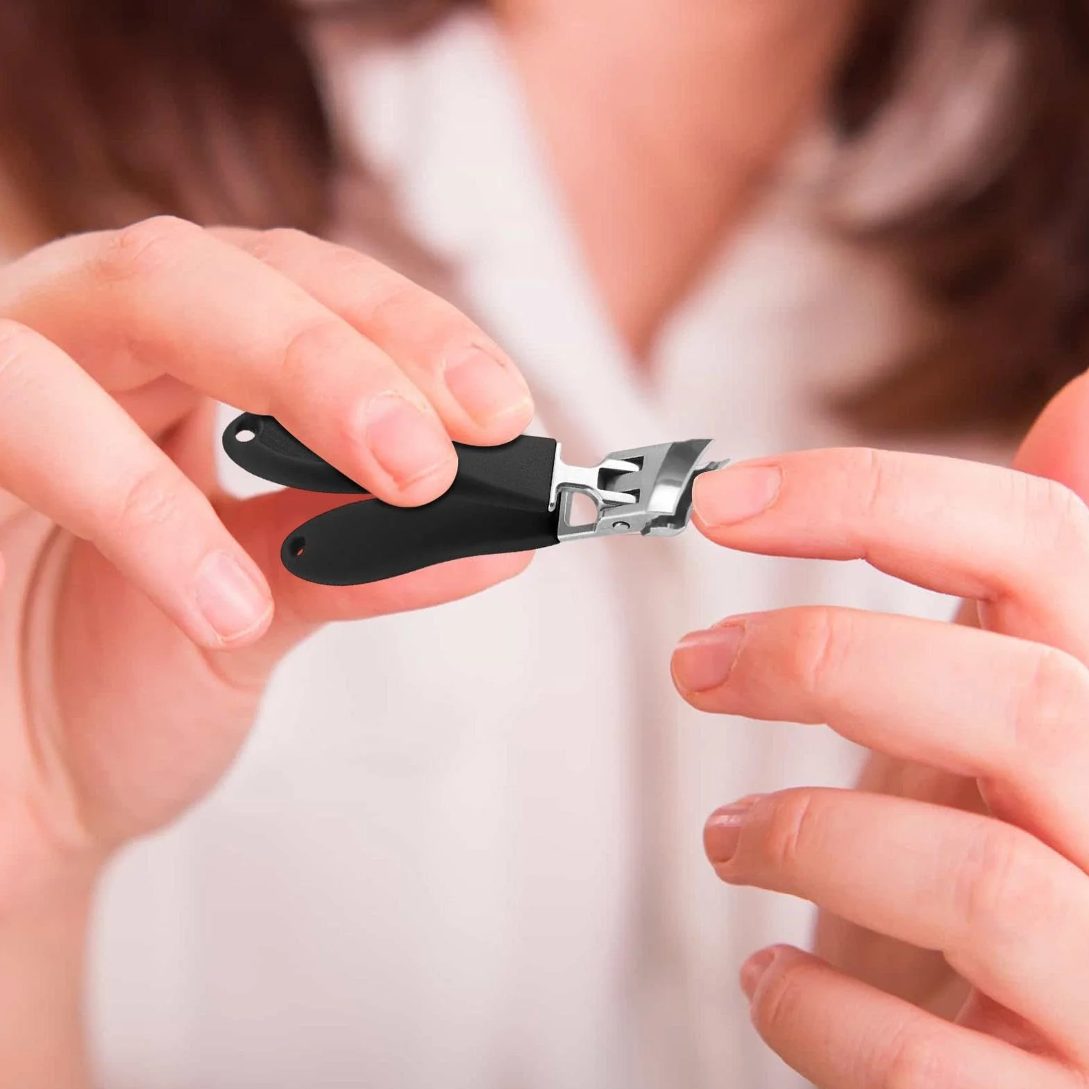 Cortaúñas curvadas para uñas encarnadas duras hombres