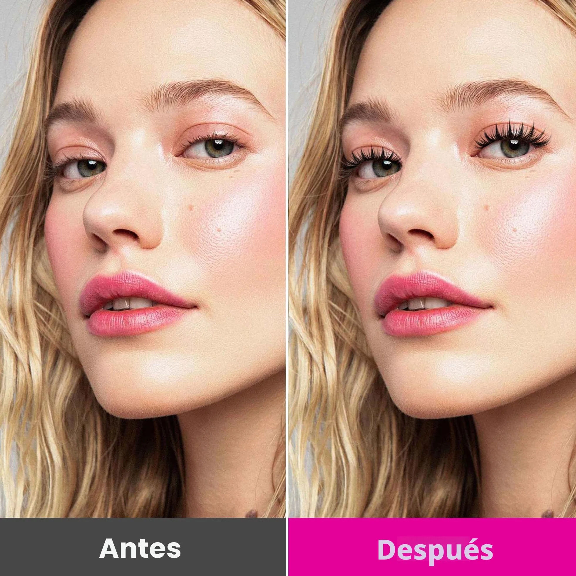 VEYESBEAUTY Pestañas Postizas Kit Five-Second Newbie's Pelo a Pelo Lash Cluster Individuales 8-18mm