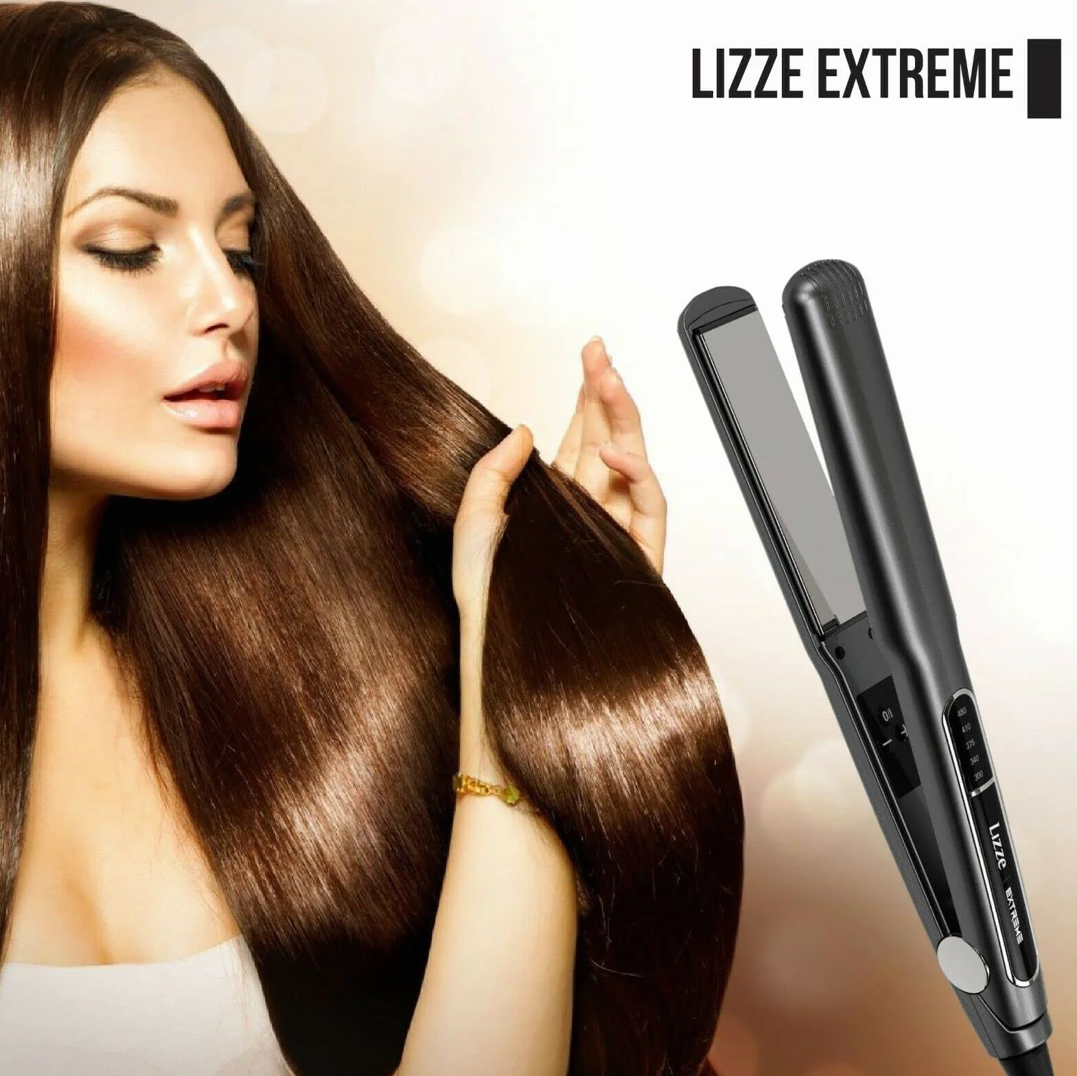 Lizze Plancha Alisadora de Pelo Profesional 250 Grados