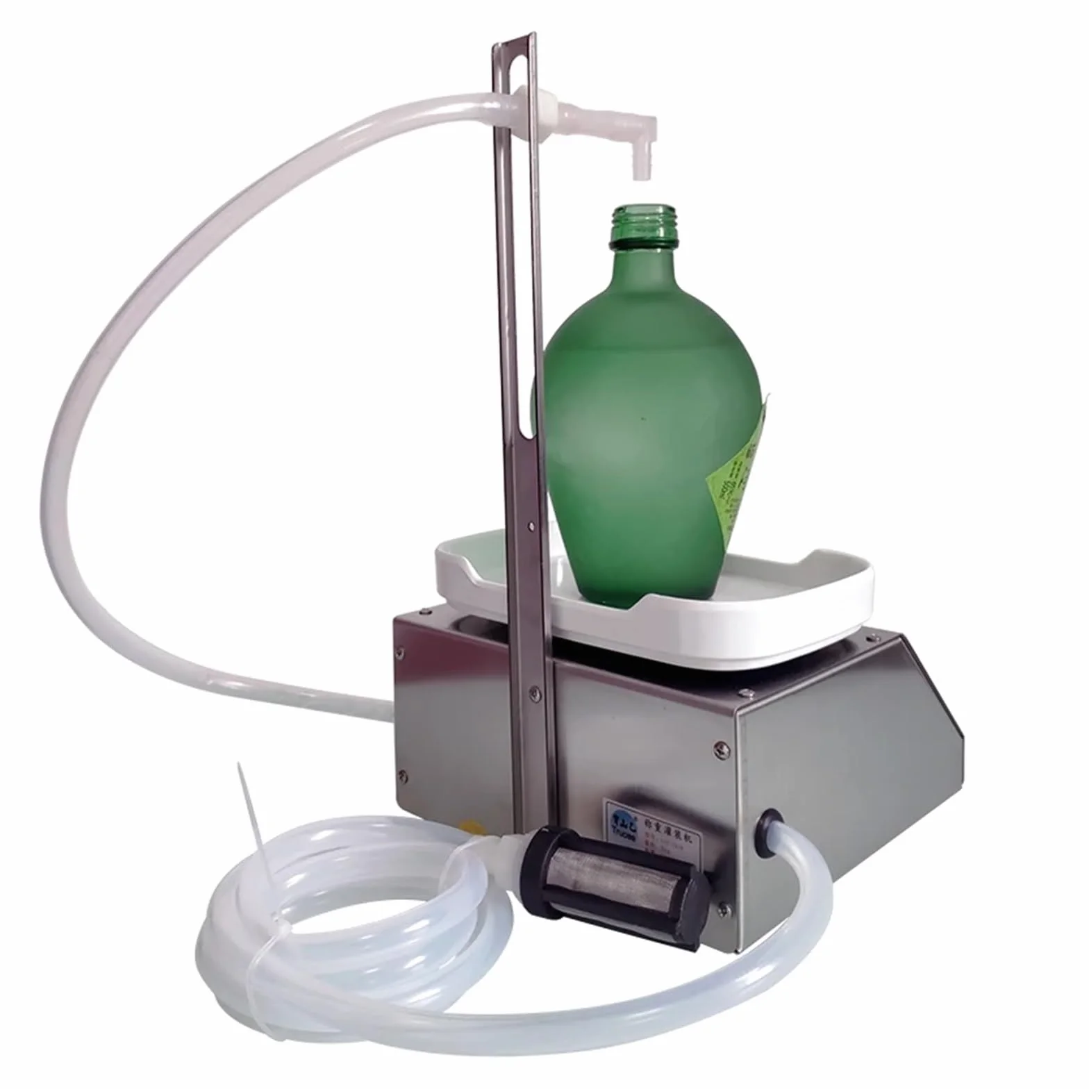 Máquina de llenado de líquidos 10ml-3000ml con bomba de diafragma para aceite, agua, bebida
