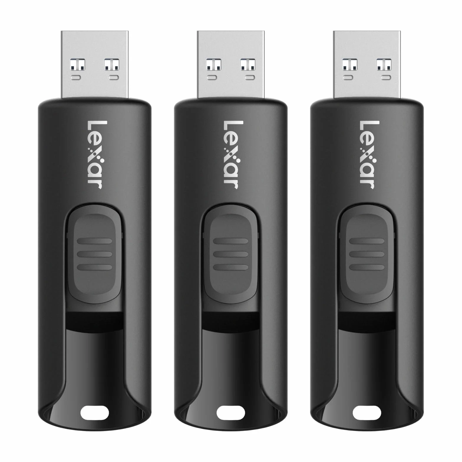 Lexar 64GB Pack de 3 Unidades Flash A30E USB 3.2 Gen 1 Unidad USB hasta 100MB/s
