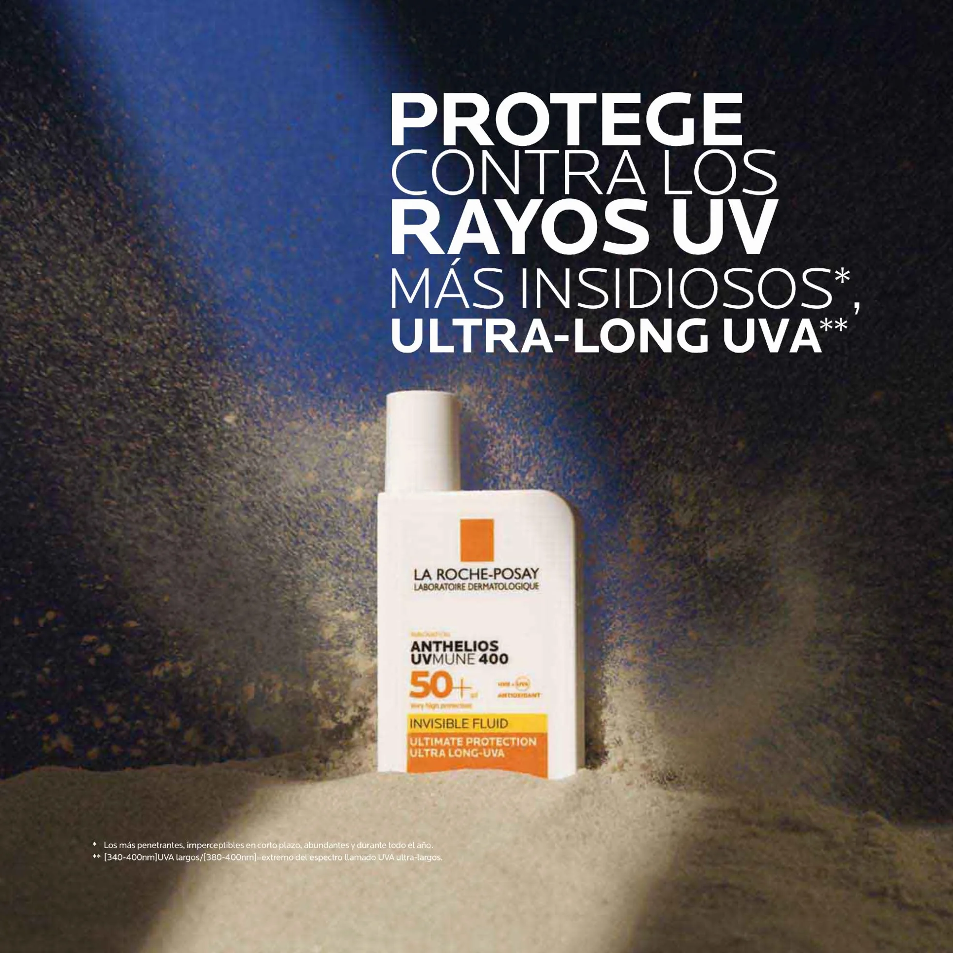 La Roche Posay Anthelios UV-MUNE 400 Protector Solar SPF50+ Fluido Invisible 50 ml