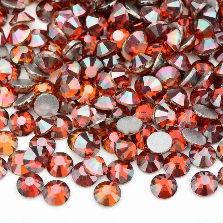 ss6 ss8 ss10 ss12 ss16 ss20 ss30 Dream Purple Glass Rhinestones Flatback Nail Stones Non Fix -48 transparente AB-ss6 100gr 14400pcs 50 topacio AB ss8 100gr 14400pcs