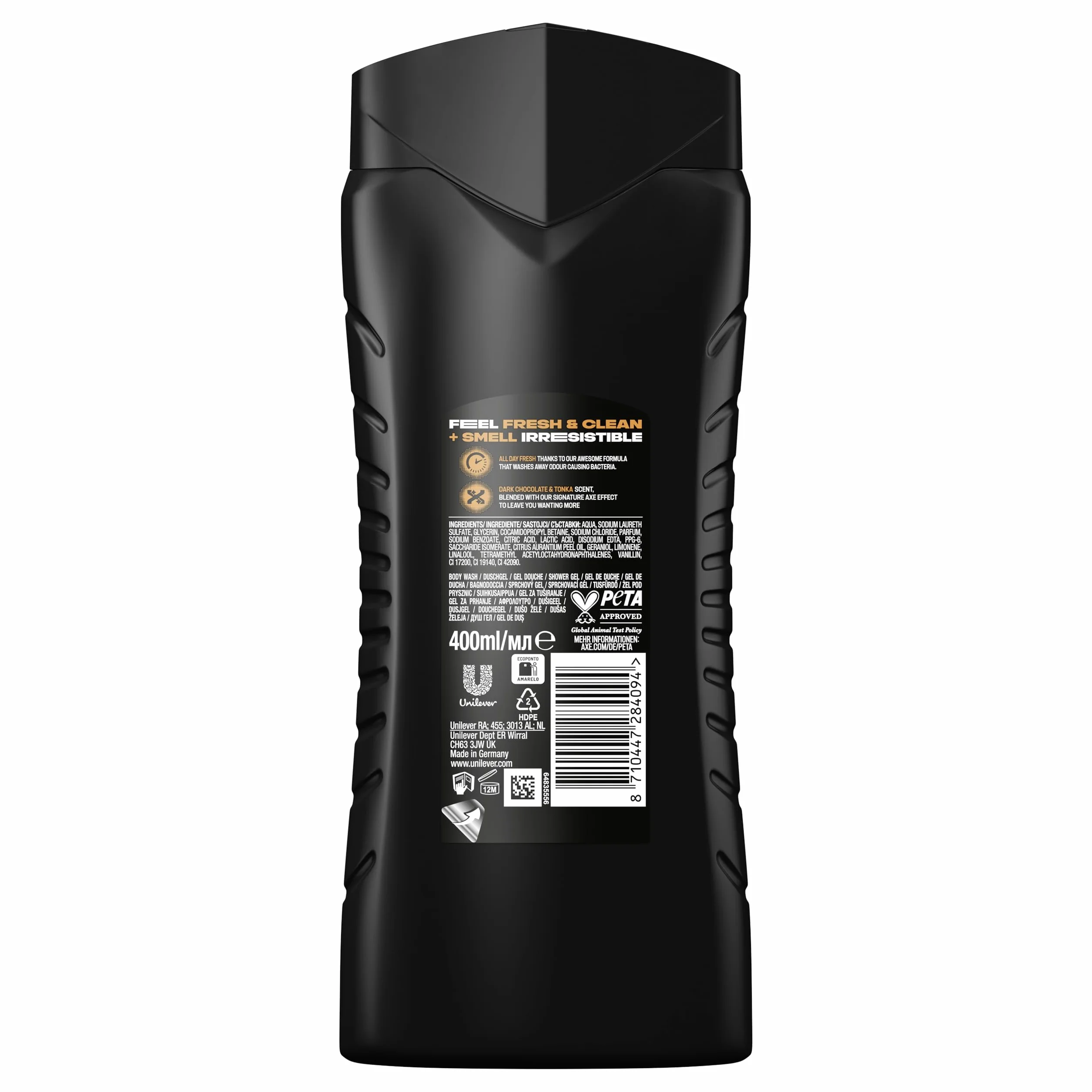 Axe Darnk Temptation Gel de ducha refrescante 400 ml