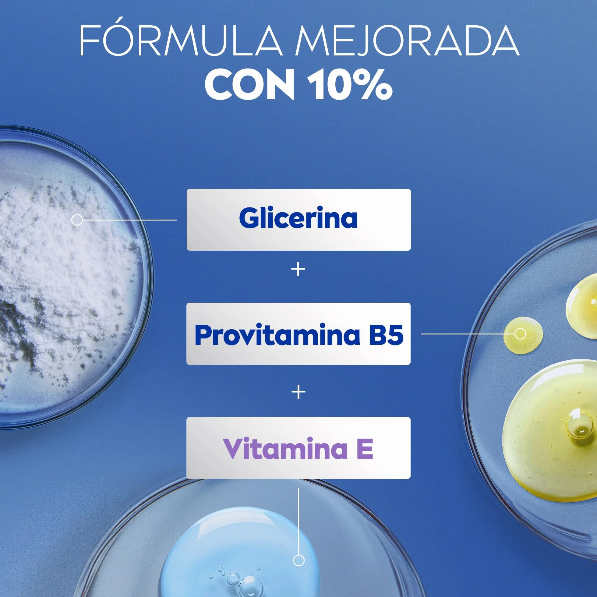 NIVEA Loción Corporal Hidratante 72h 10% Glicerina Provitamina B5 Pantenol Sin Perfume 400 ml Piel Seca