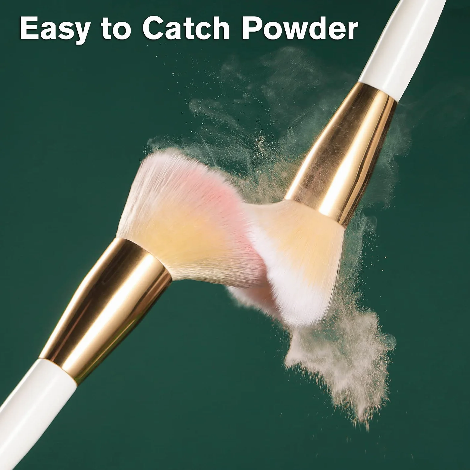 Juego de brochas de maquillaje para base de maquillaje, 10 unidades