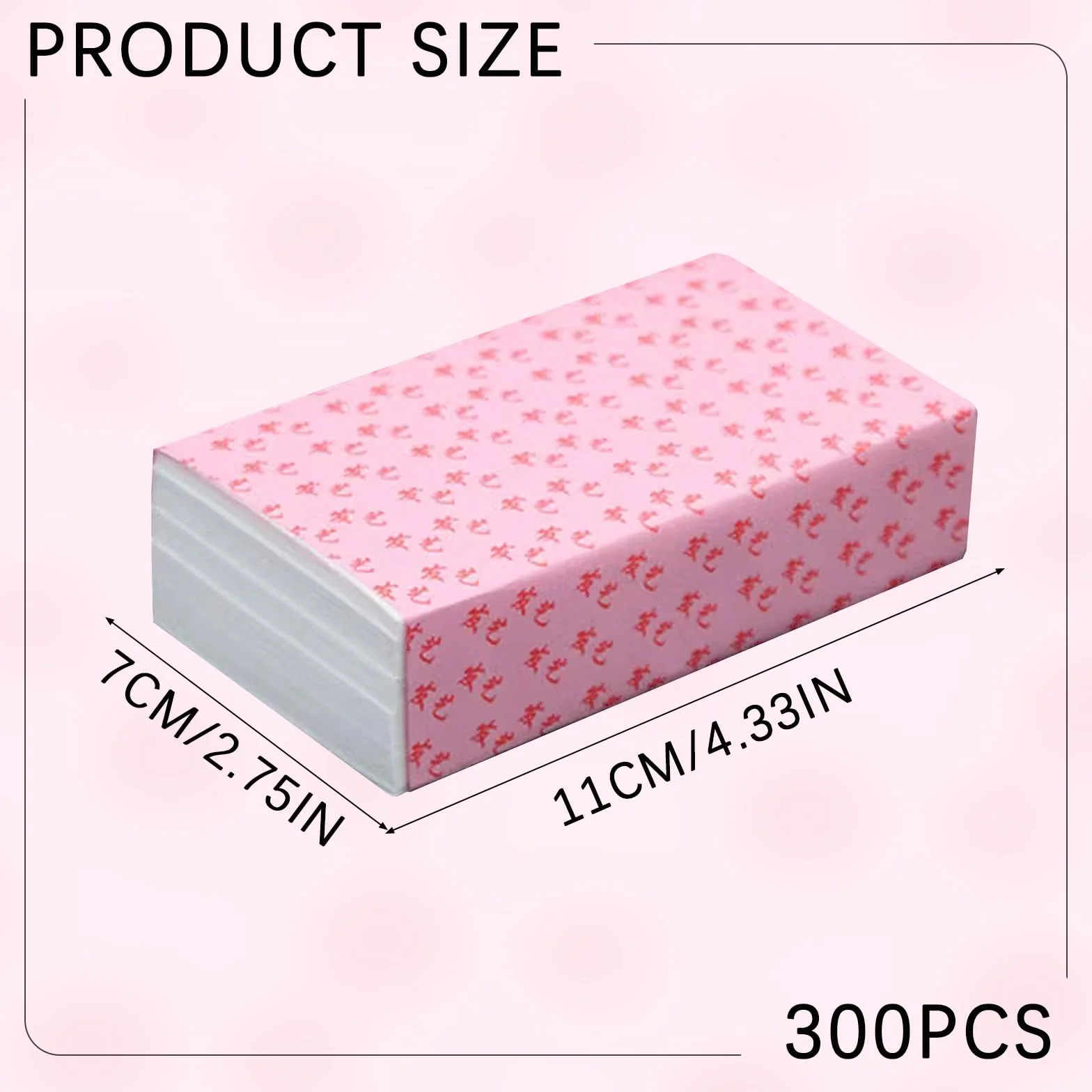 Papel para Permanente de Pelo 300 Piezas Profesional
