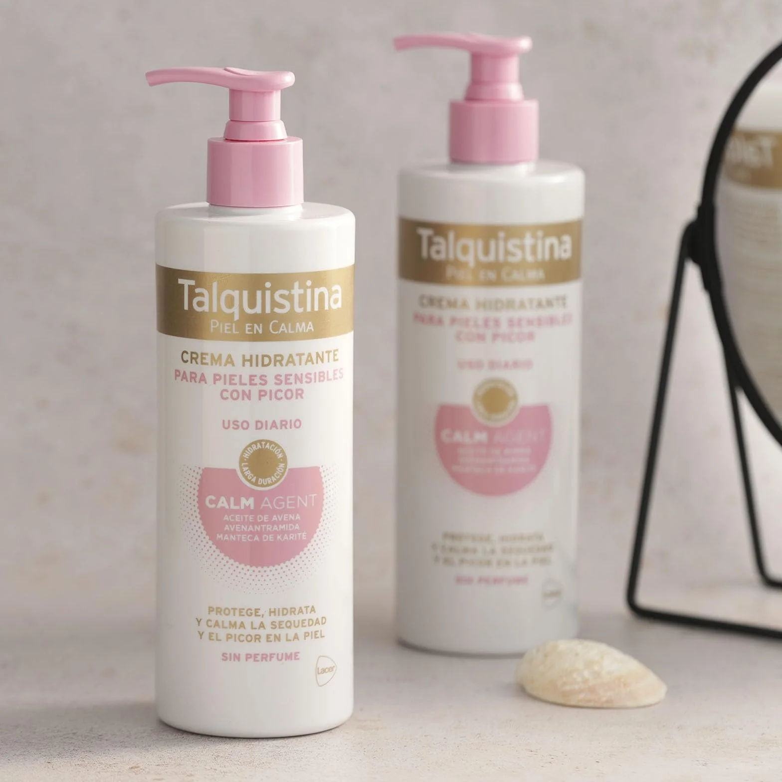TALQUISTINA Crema Hidratante 400ml Pieles con Picor Hidratación de Larga Duración