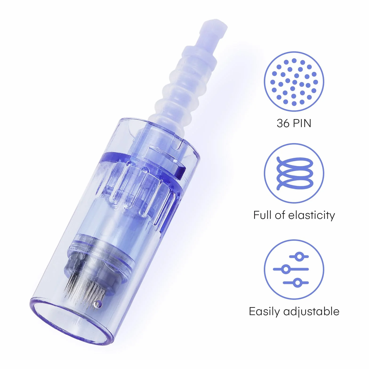 Agujas Dermapen 36 puntas Cartuchos Microneedling para Derma Pen ULTIMA A6 A10 M5 M7 Ranura Bayoneta