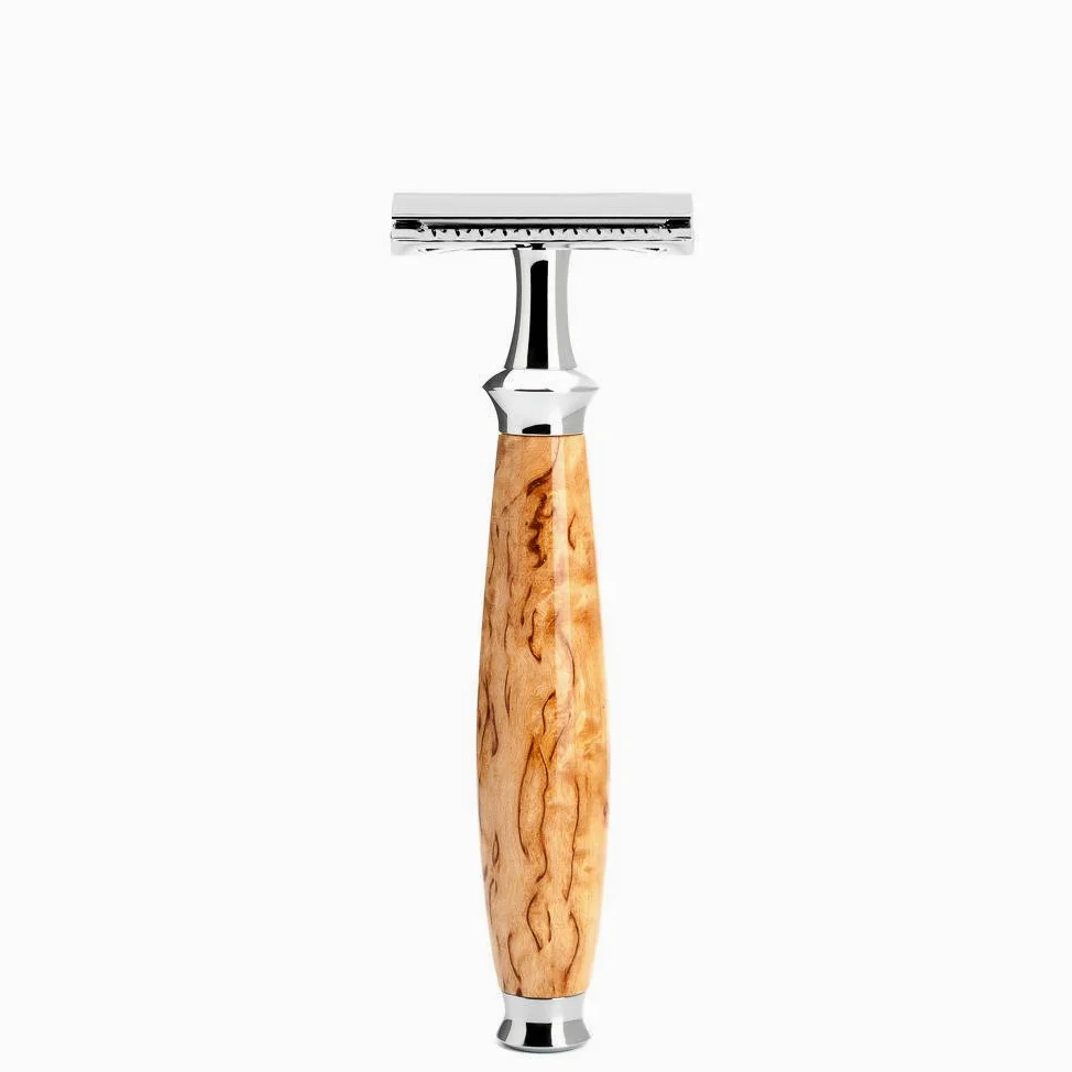 Maquinilla de Afeitar Clásica Mühle Purist Madera Abedul