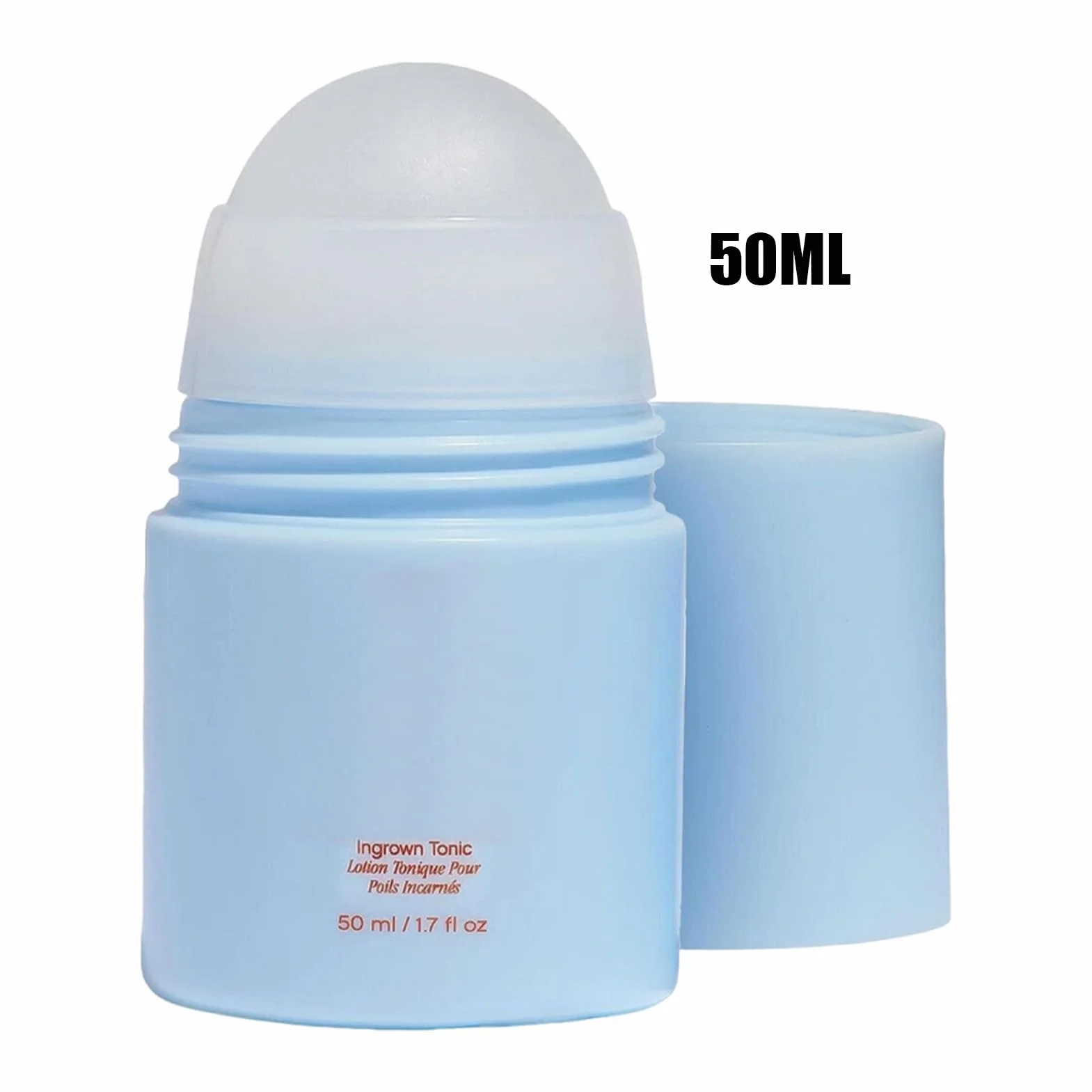 Tratamiento Anti-Vellos Encarnados Roll-On 50 Ml Rostro Zona Bikini Solución Corporal Calmante Portátil