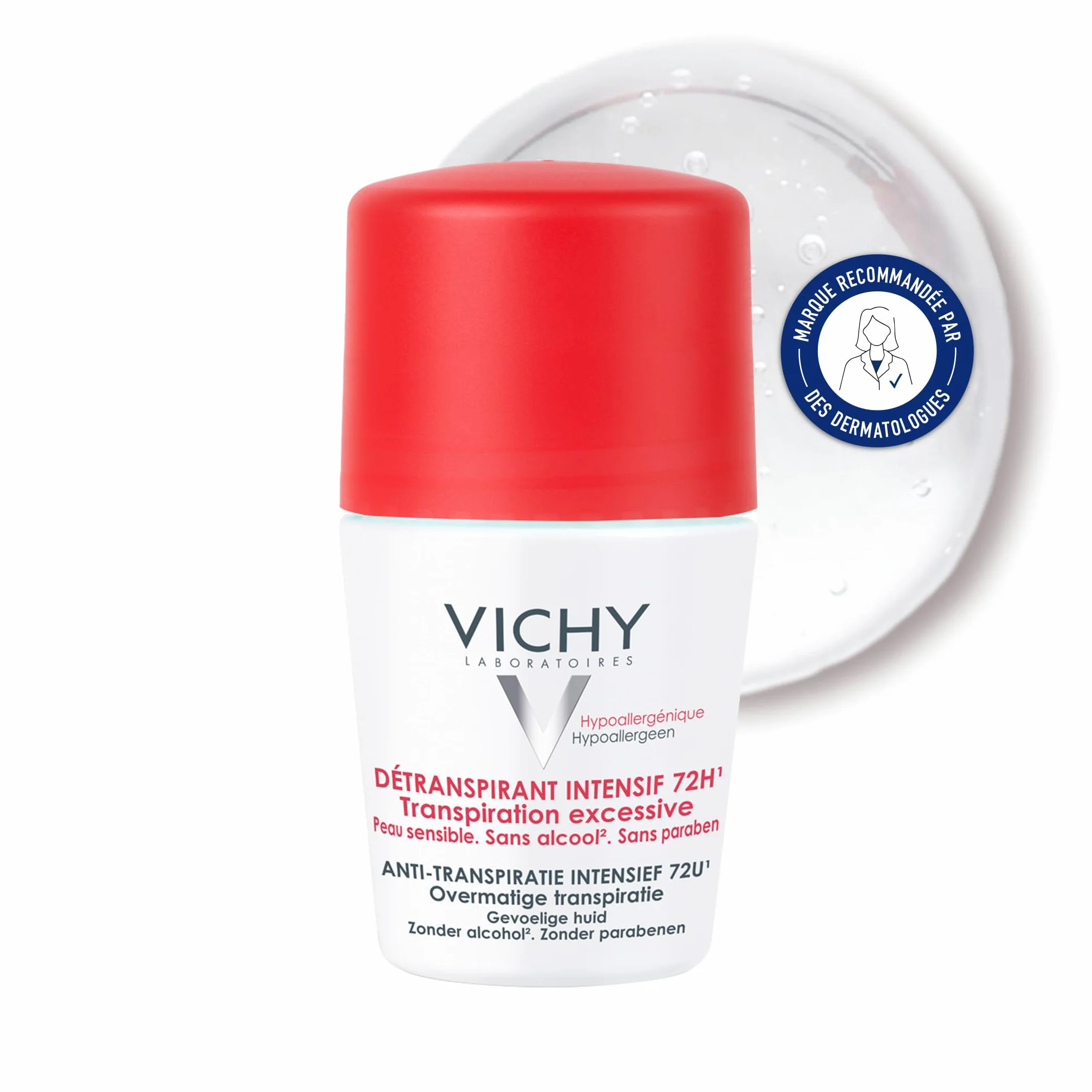 Vichy Desodorante Antitranspirante Intensivo 72h Roll-on 50 ml