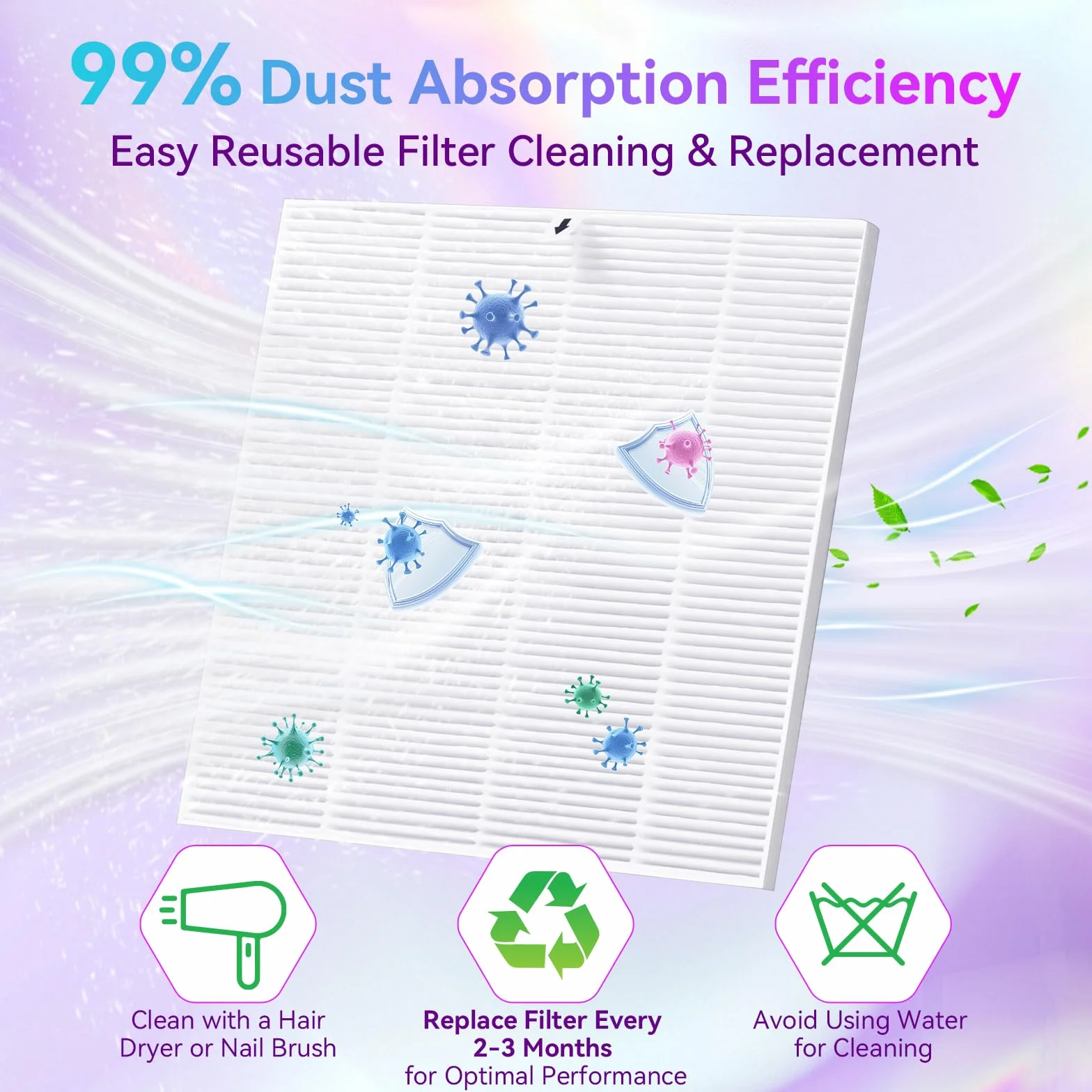 Makartt DUSTINA - Colector de polvo portátil recargable ultrafino con pantalla digital, reposamuñecas de silicona y filtro reutilizable para pulido de gel acrílico Nail Tech | DUSTINA - Reposamuñecas de silicona con pantalla digital y filtro reutilizable