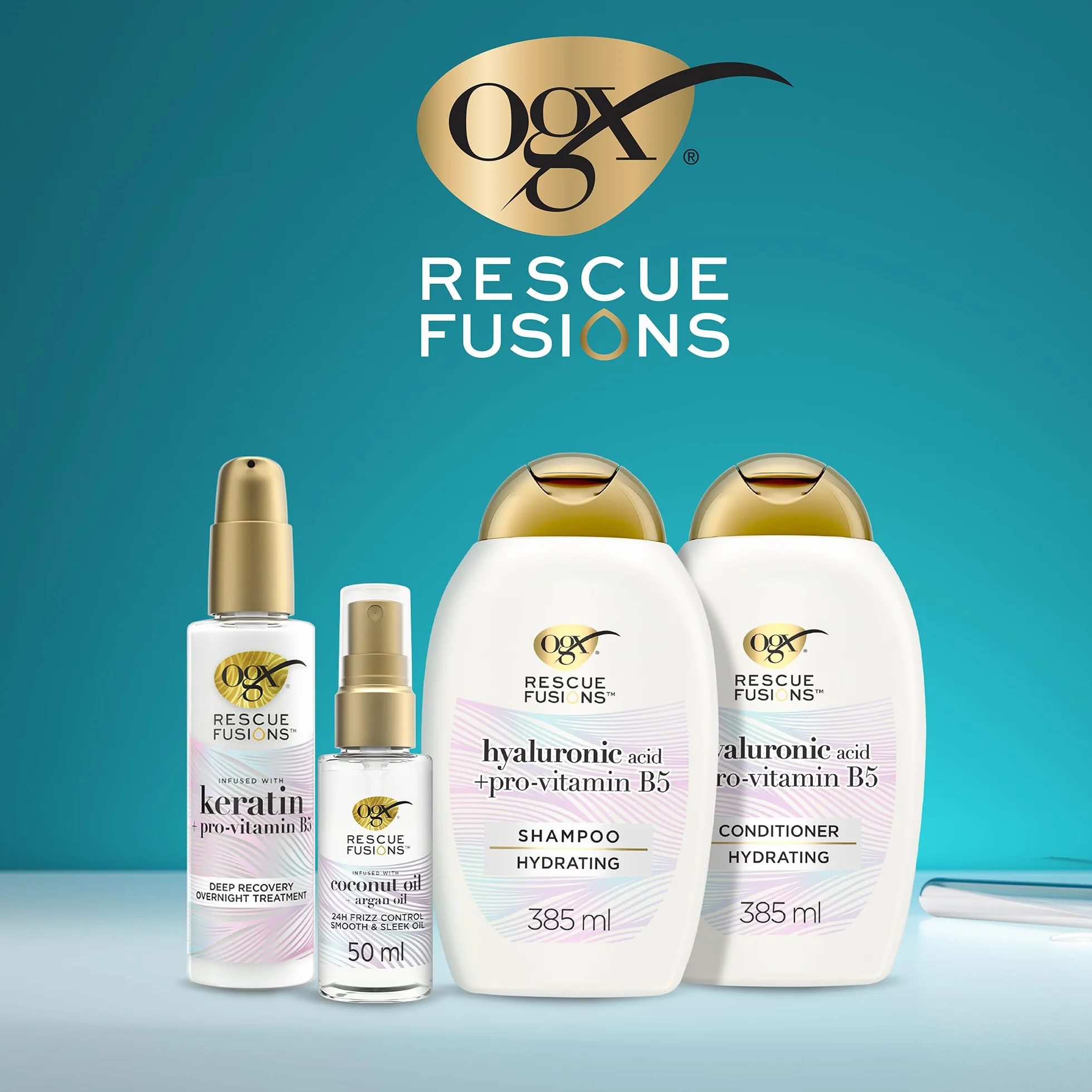 OGX Rescue Fusions Deep Recovery Overnight Treatment 125 ml sérum de noche reparador cabello seco hidratante