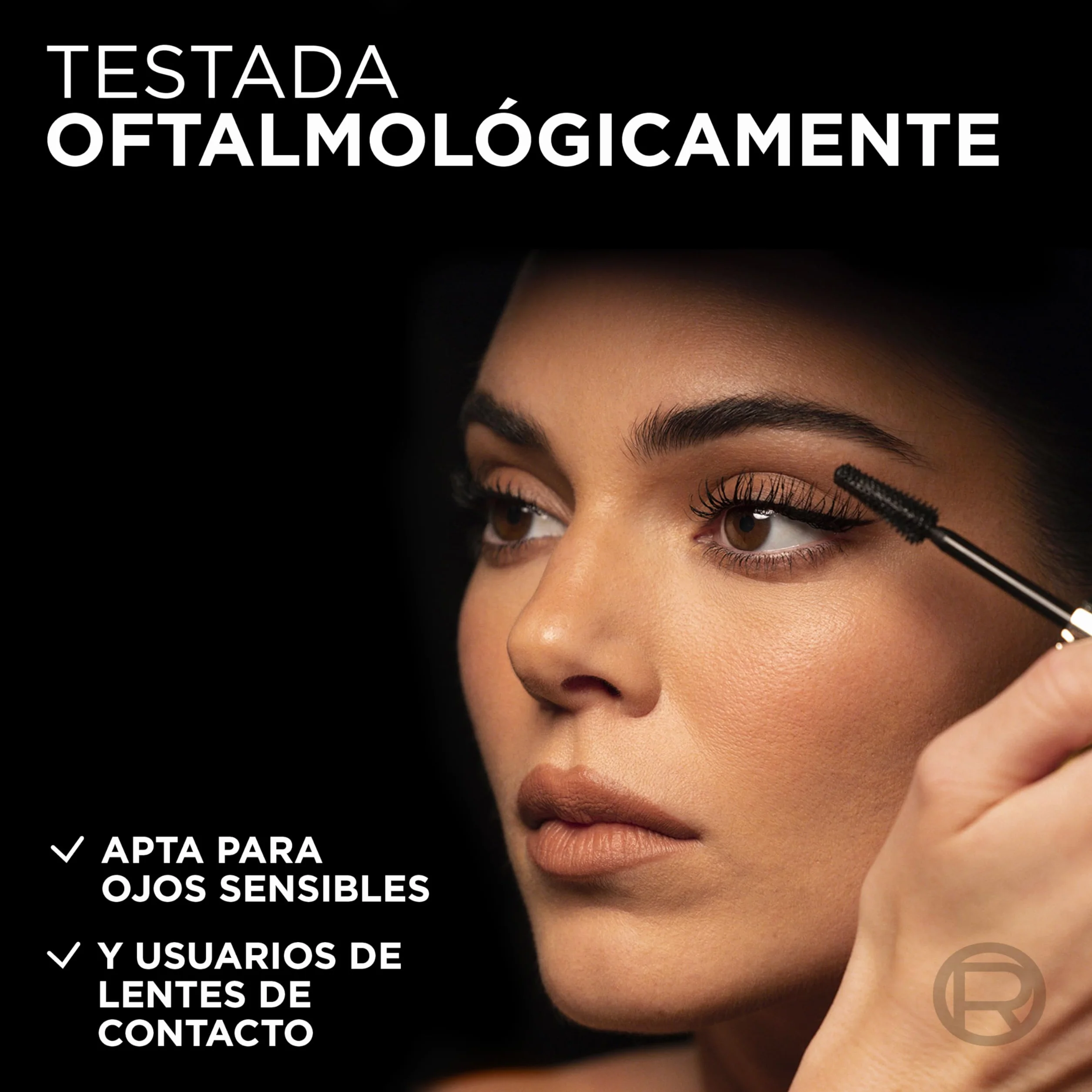L'Oréal Paris Máscara de pestañas Panorama, Negro, Volumen Panorámico