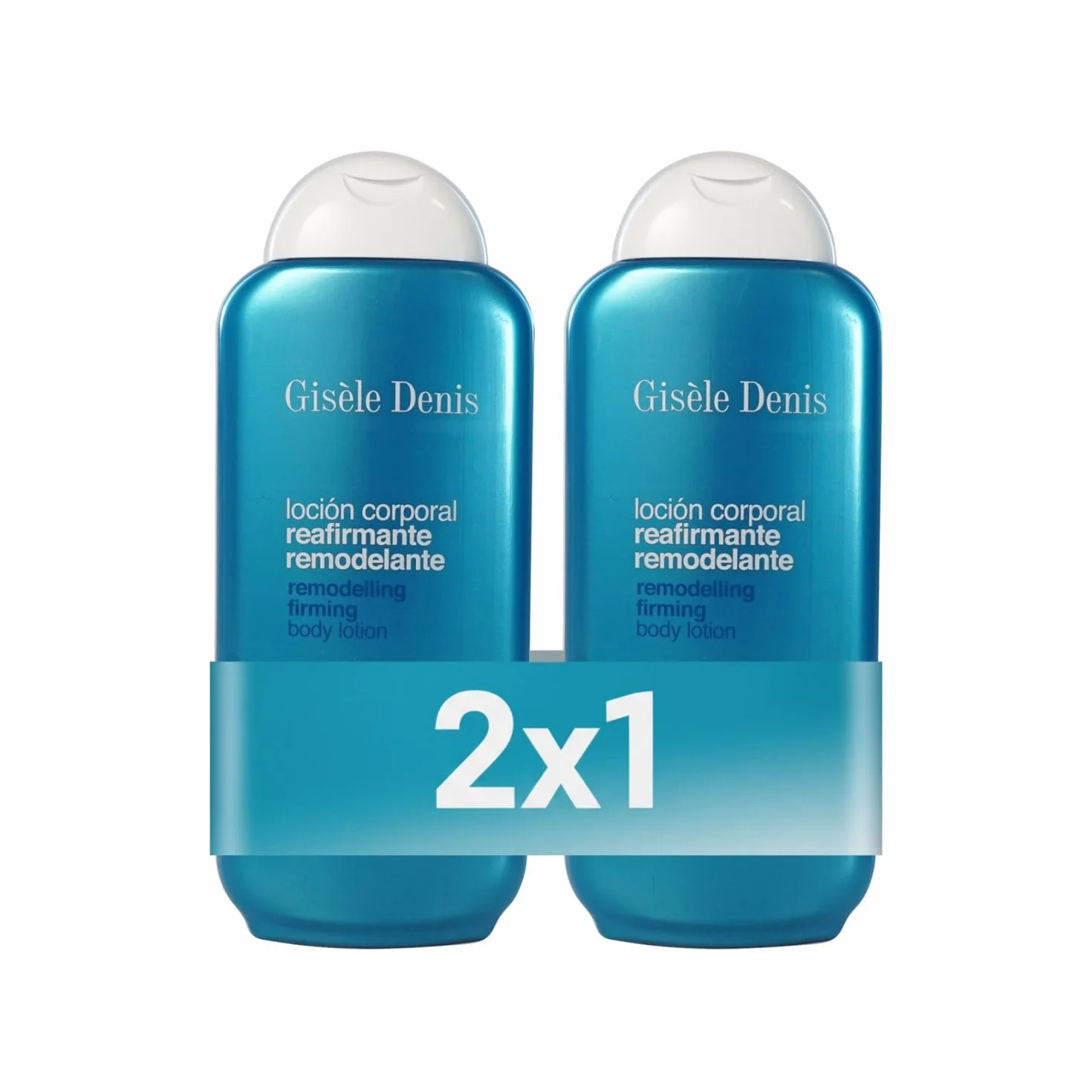 GISÈLE DENIS Loción Corporal Reafirmante Remodelante 400 ml Crema de Cuerpo con Aceite de Algas Marinas