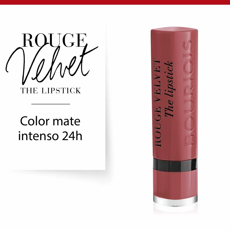Bourjois Rouge Velvet The Lipstick Barra de Labios Tono 33